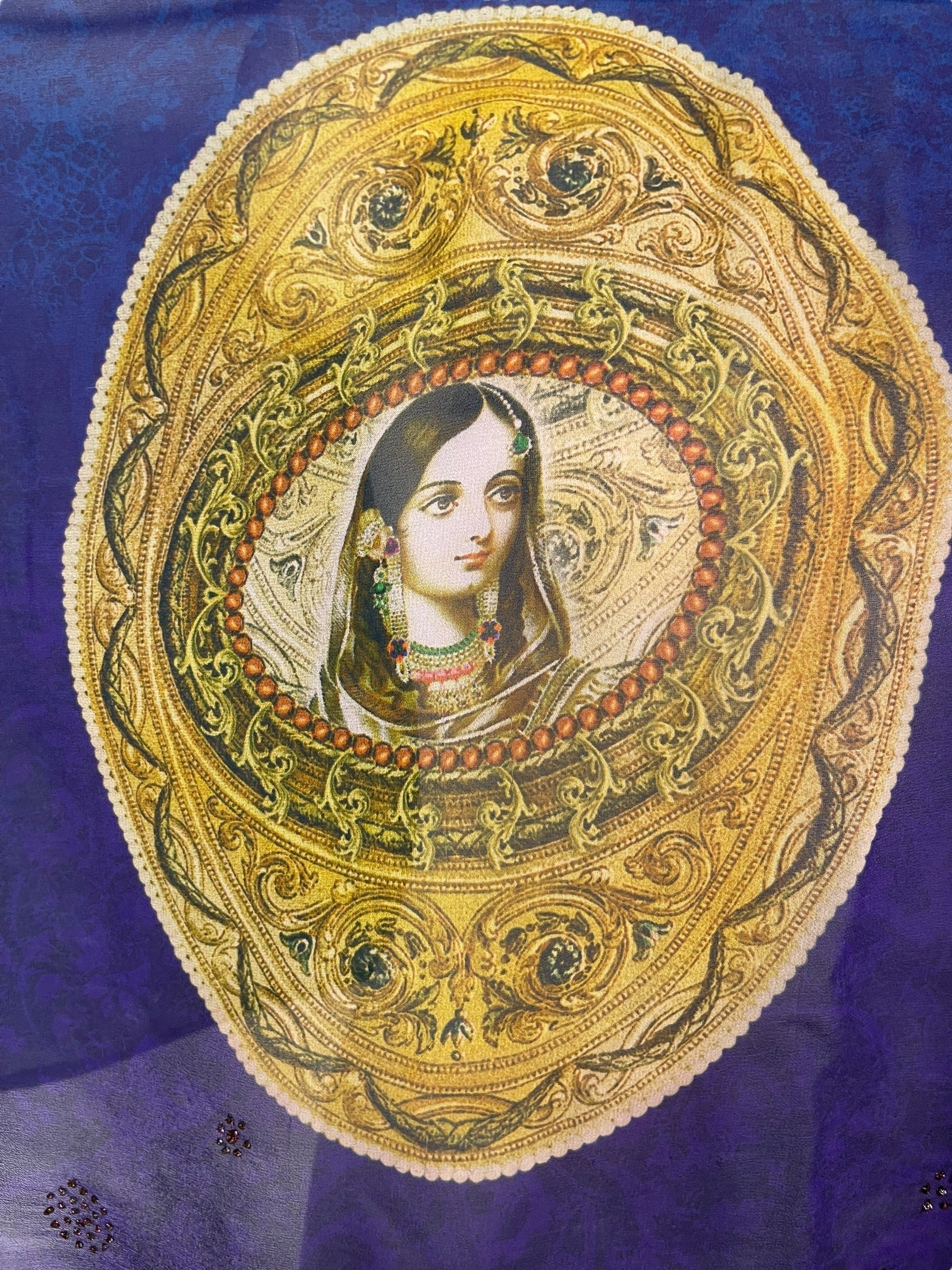 SOLD  PRG6794B Sheer Avatar Pure Silk Capelet Poncho