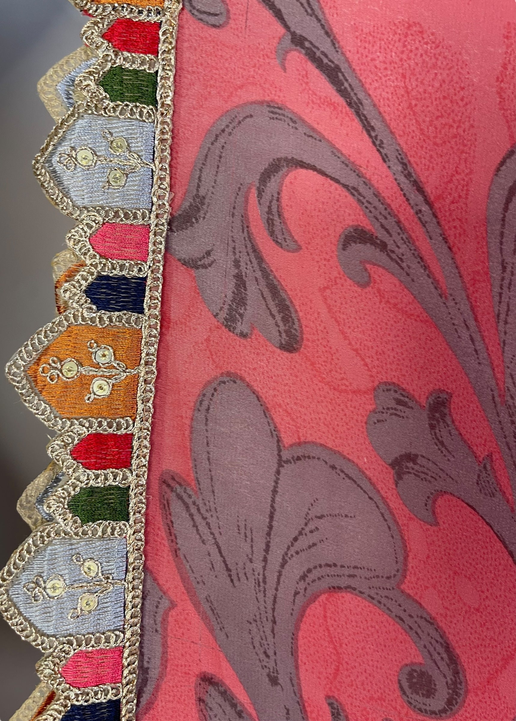 PRG7263 Sheer Avatar Pure Silk Capelet Poncho