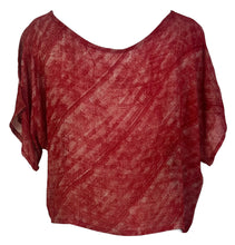 Load image into Gallery viewer, PRG6788 Sheer Avatar Pure Silk Boxy Top
