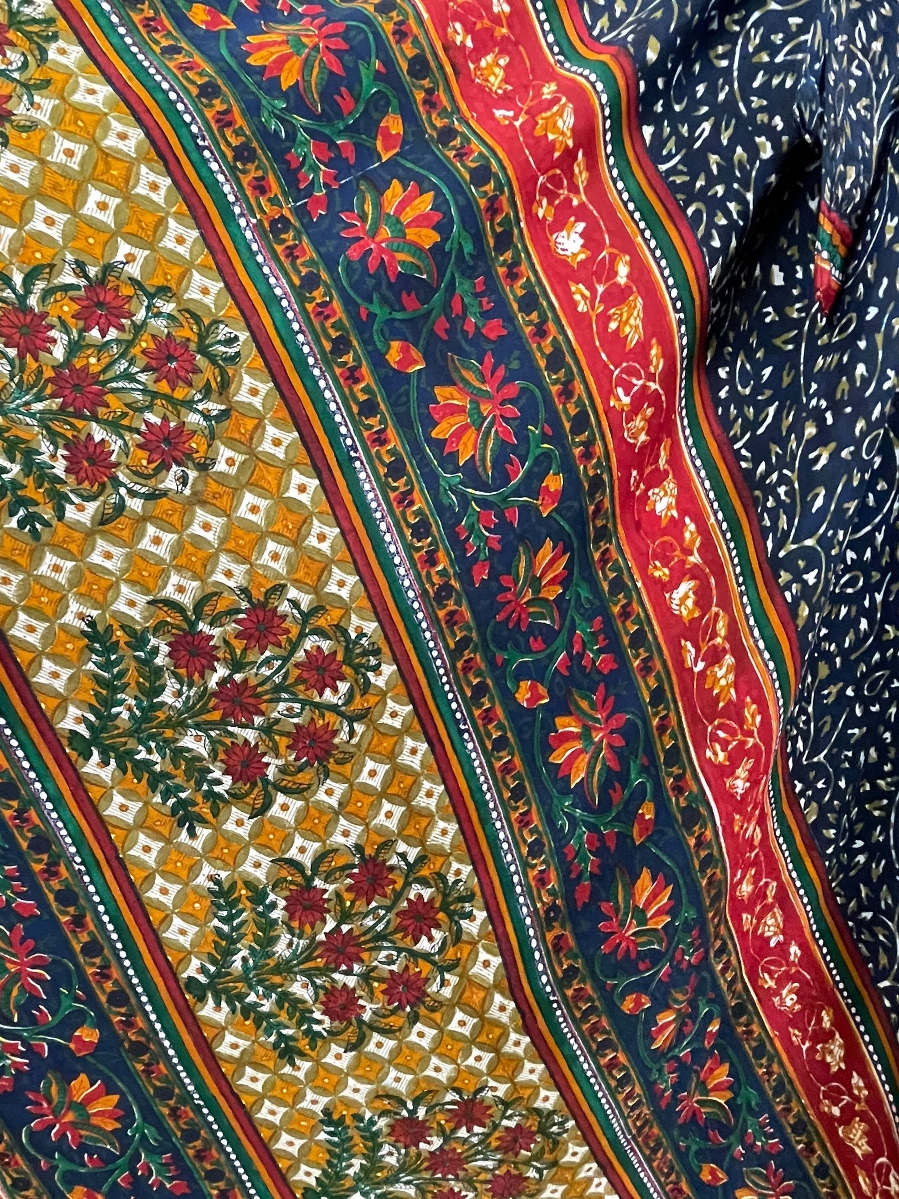 PRC7685 Avatar Pure Silk Maxi Dress with Belt