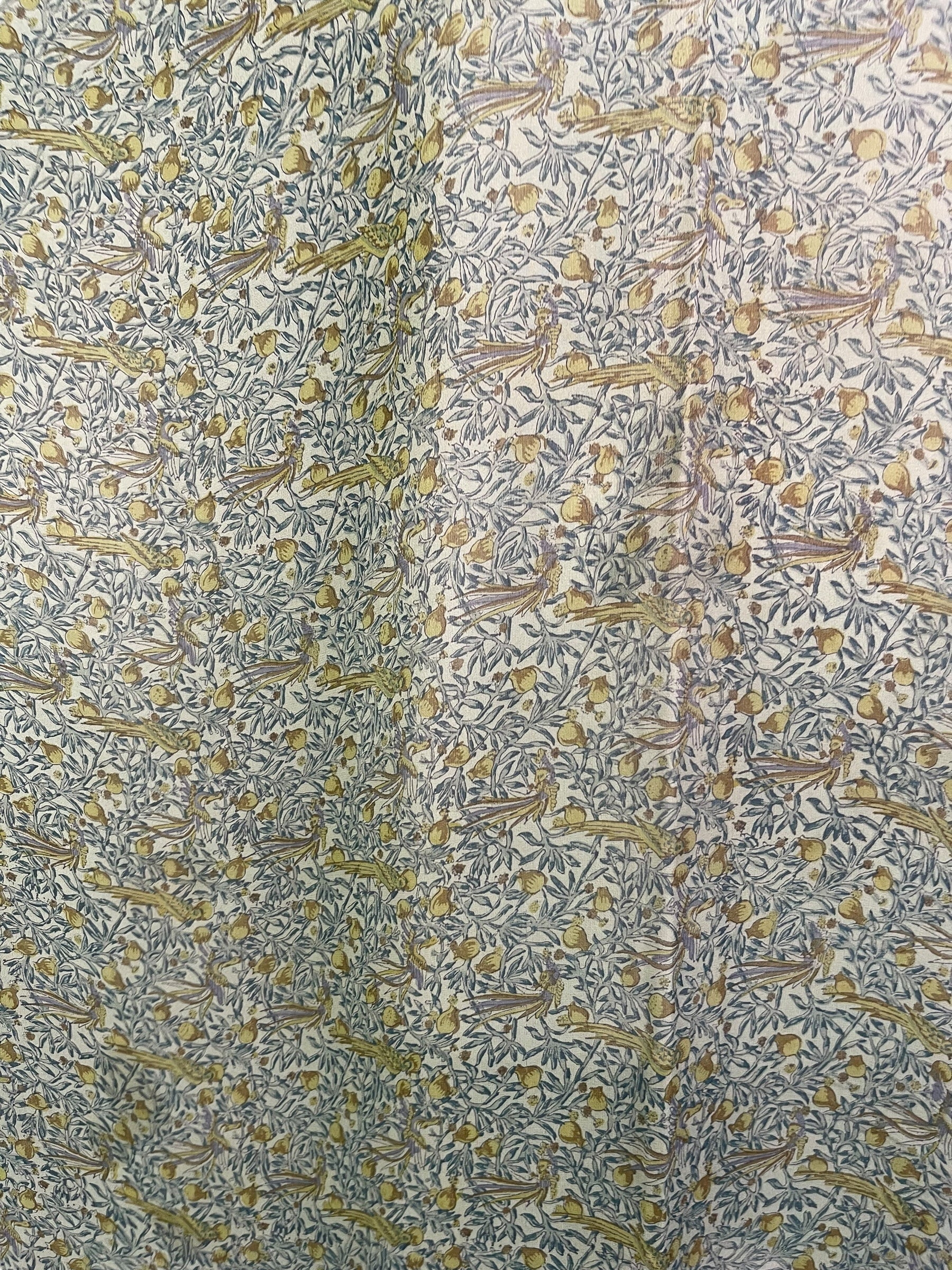 PRG7362 Sheer Avatar Pure Silk Midi Length Kaftan