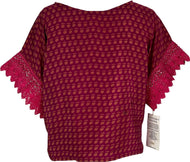 PRC6159 Avatar Pure Silk Boxy Top