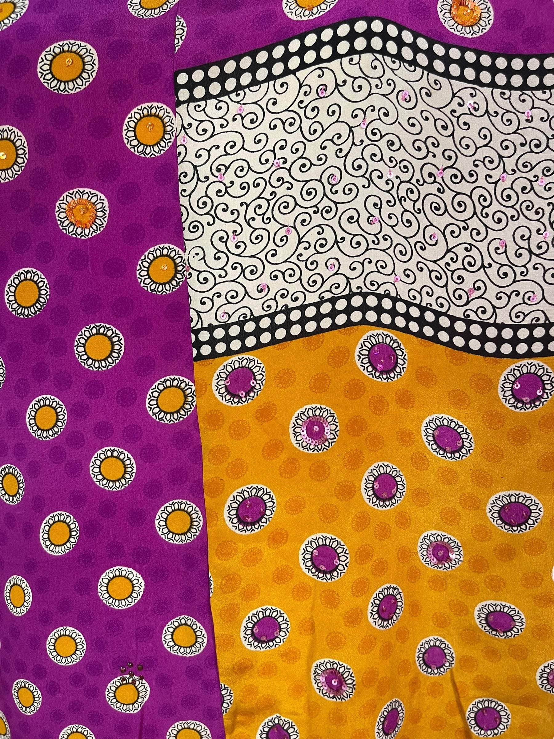 PRC6976 Avatar Pure Silk Waterfall Top