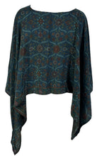 Load image into Gallery viewer, PRC7037 Avatar Pure Silk Capelet Poncho
