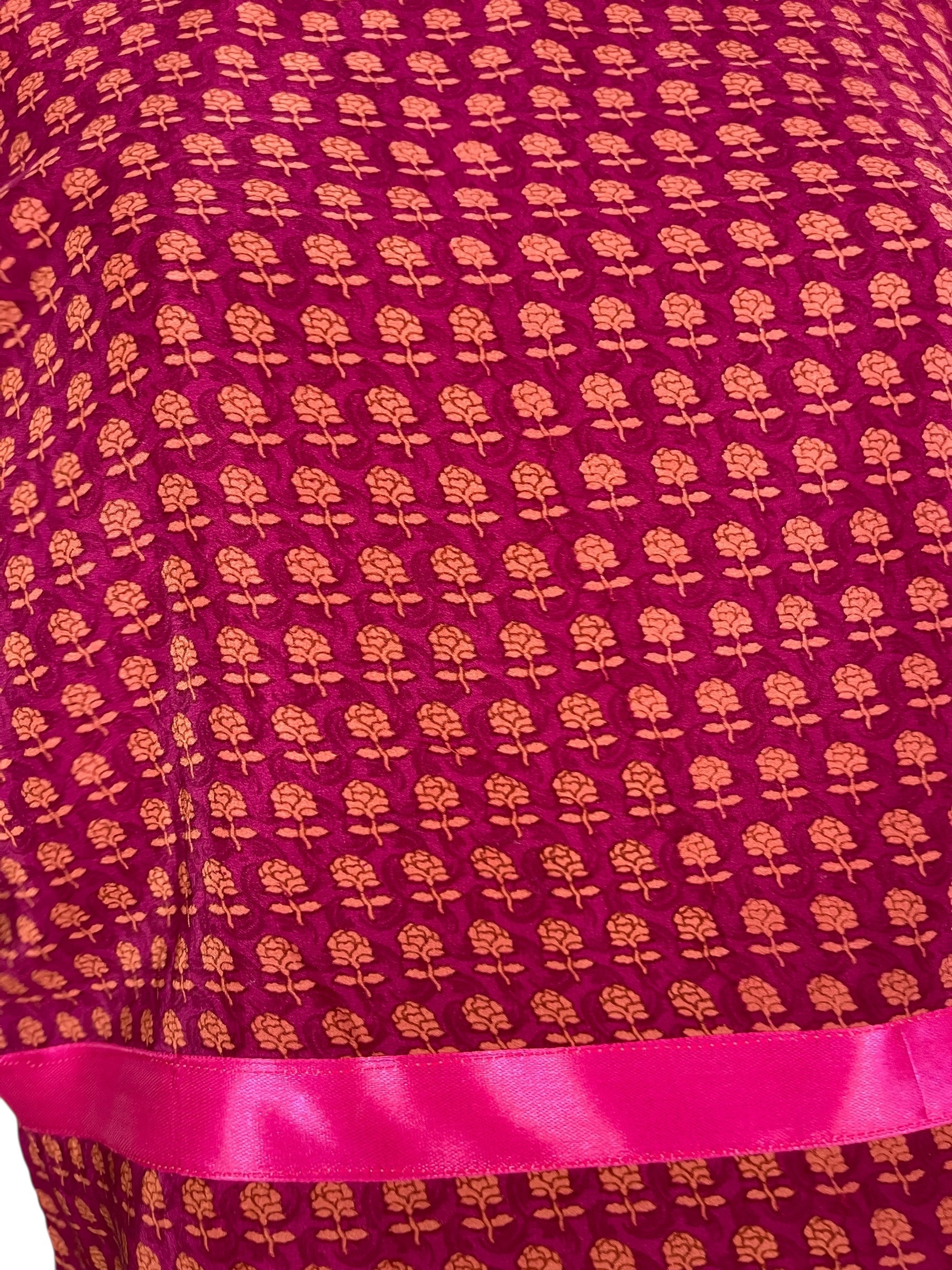 PRC6159 Avatar Pure Silk Boxy Top