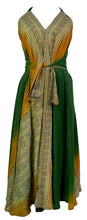 Load image into Gallery viewer, PRC7667 Avatar Pure Silk Maxi Dress with Belt
