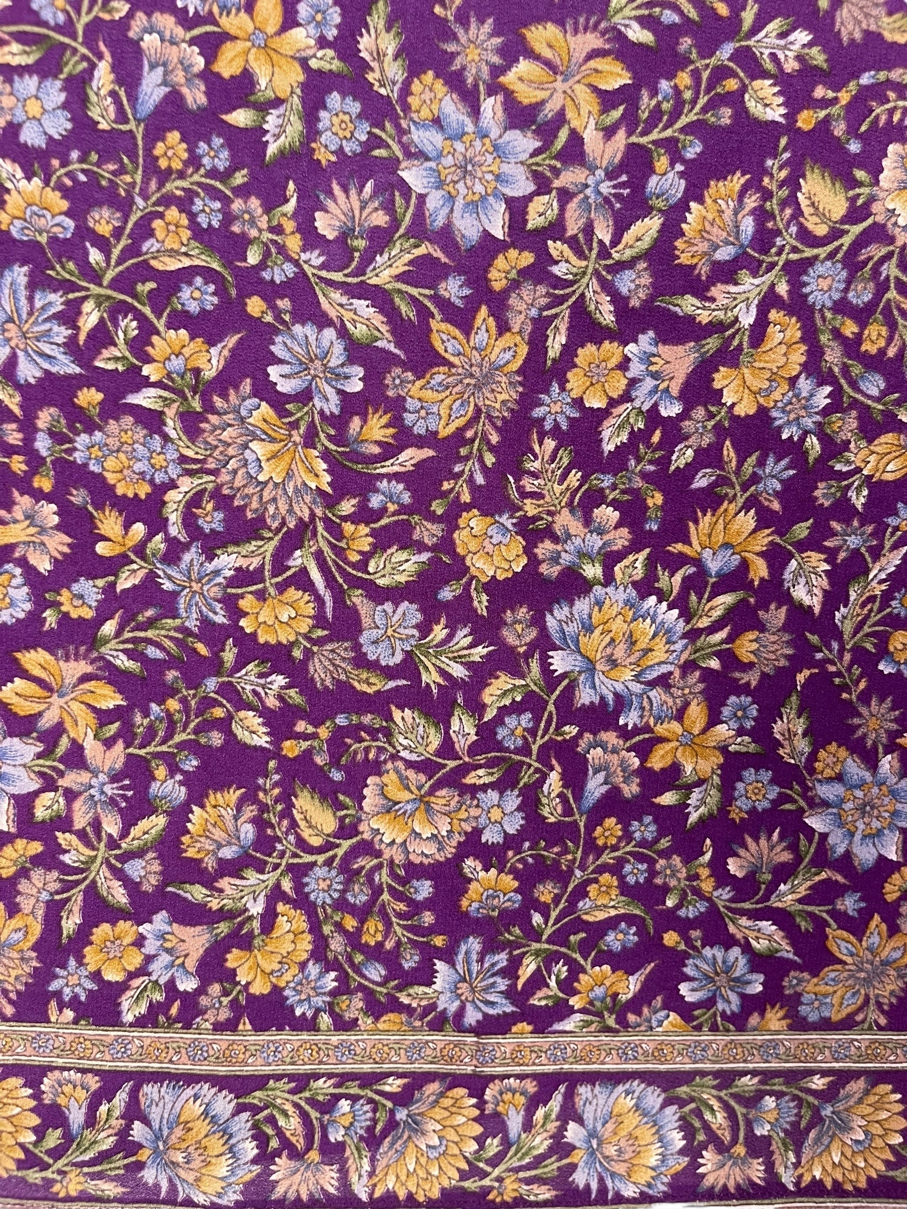 PRC7154 Avatar Pure Silk Capelet Poncho