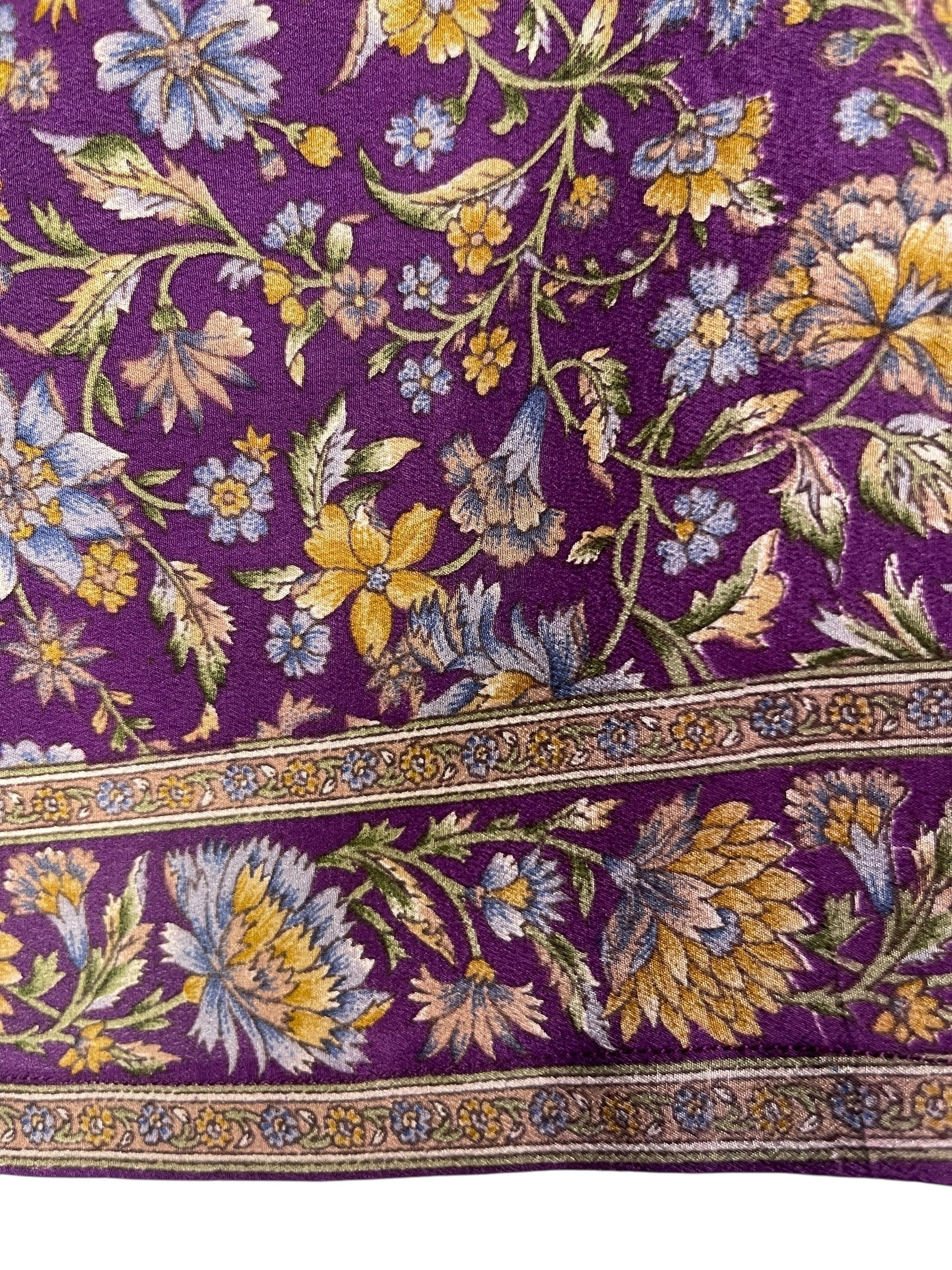 PRC7154 Avatar Pure Silk Capelet Poncho