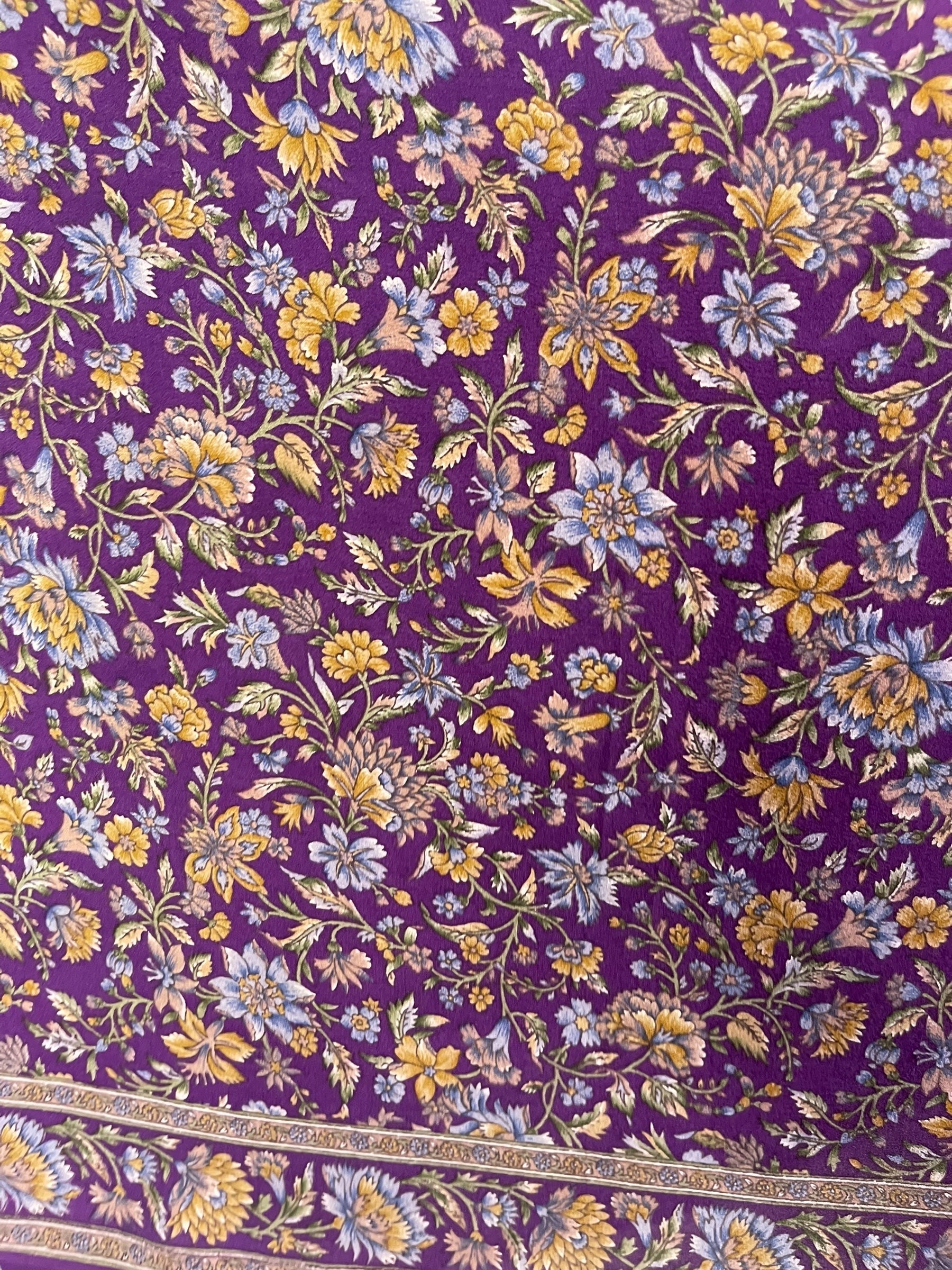 PRC7154 Avatar Pure Silk Capelet Poncho