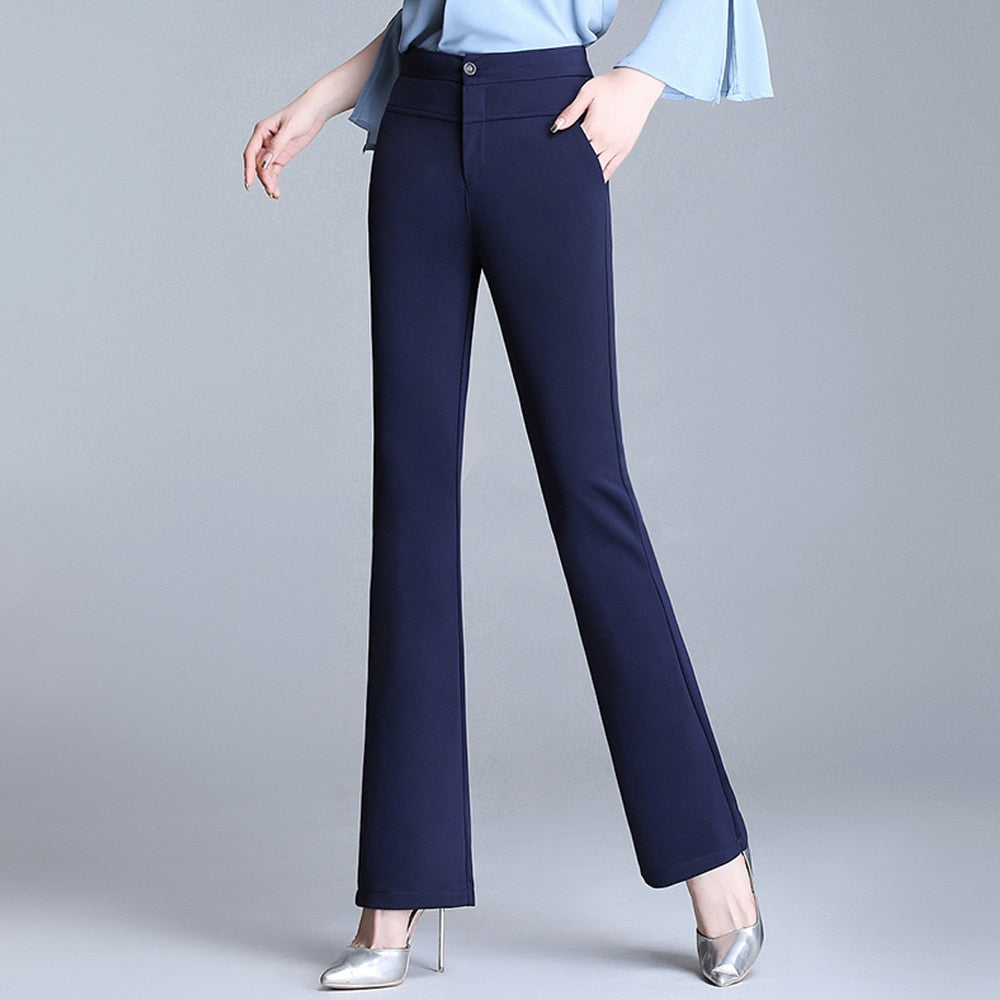 Bell Bottom Double Waist Pants