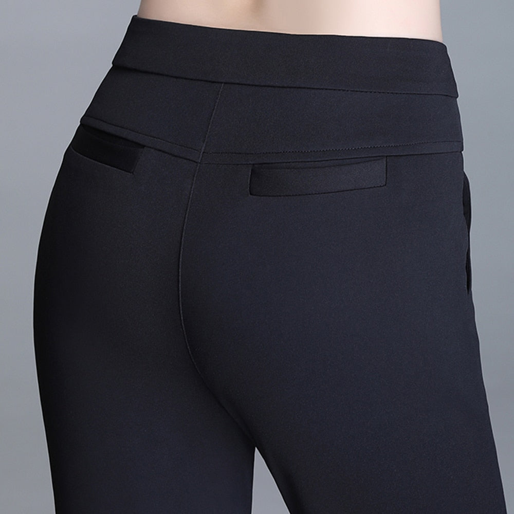 Bell Bottom Double Waist Pants