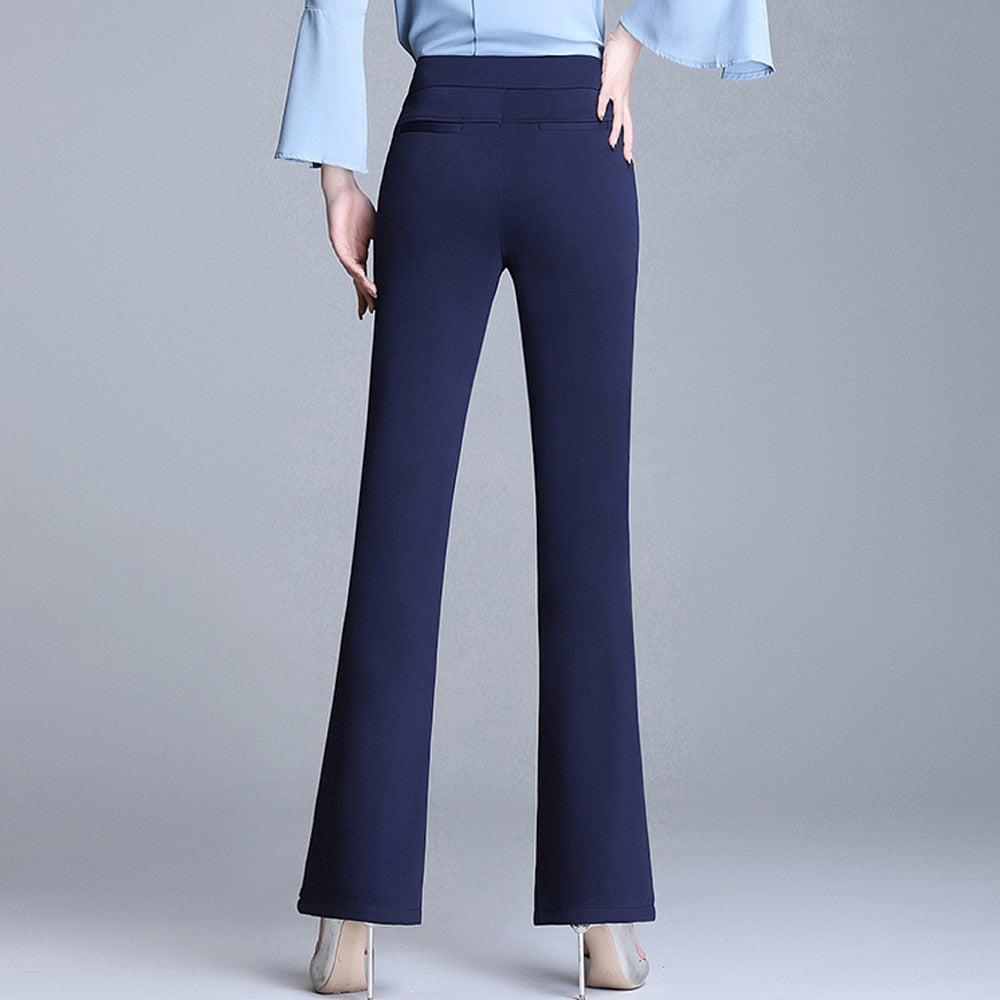 Bell Bottom Double Waist Pants