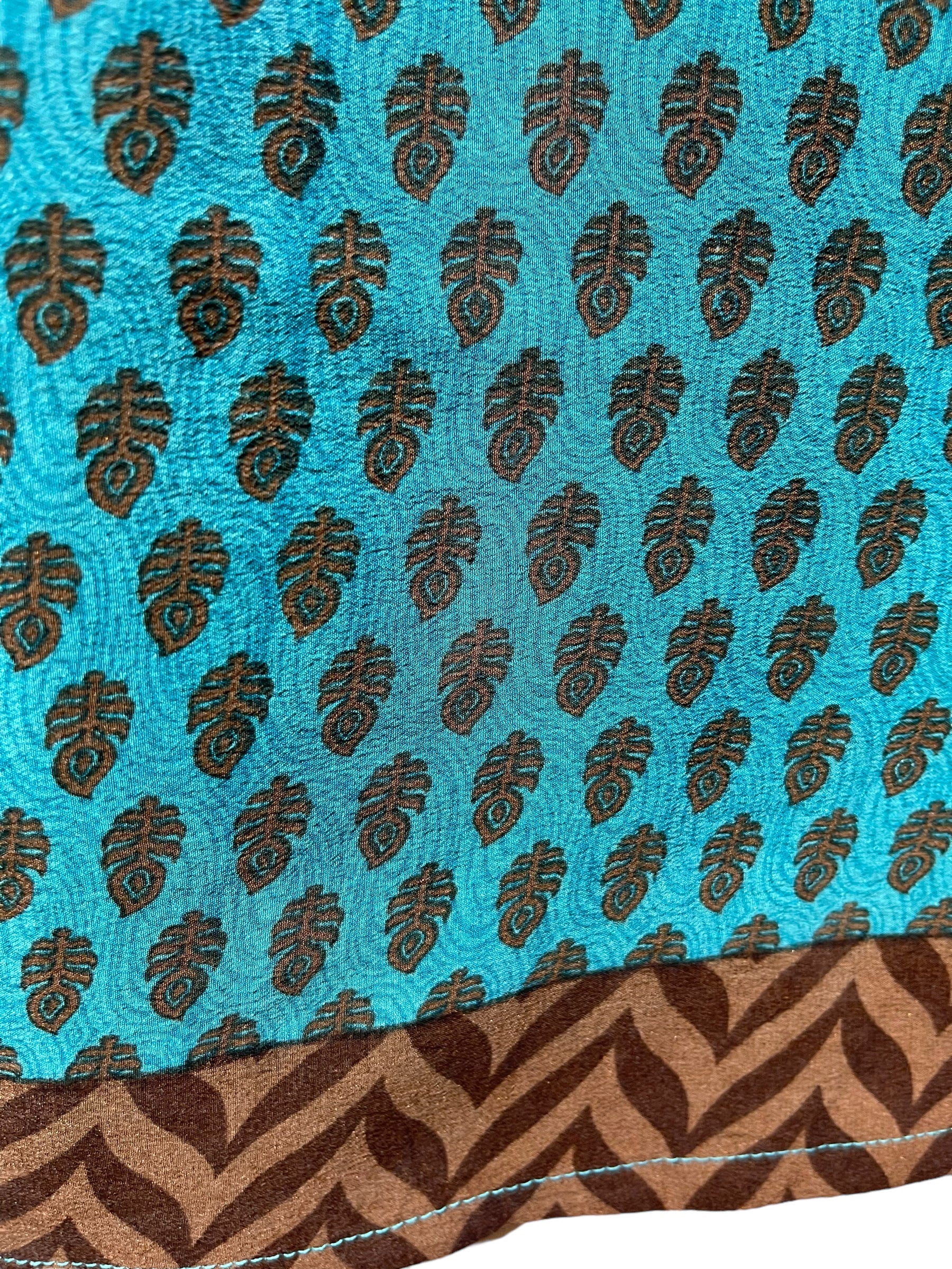 FINAL SALE PRC4163 Avatar Pure Silk Boxy Top