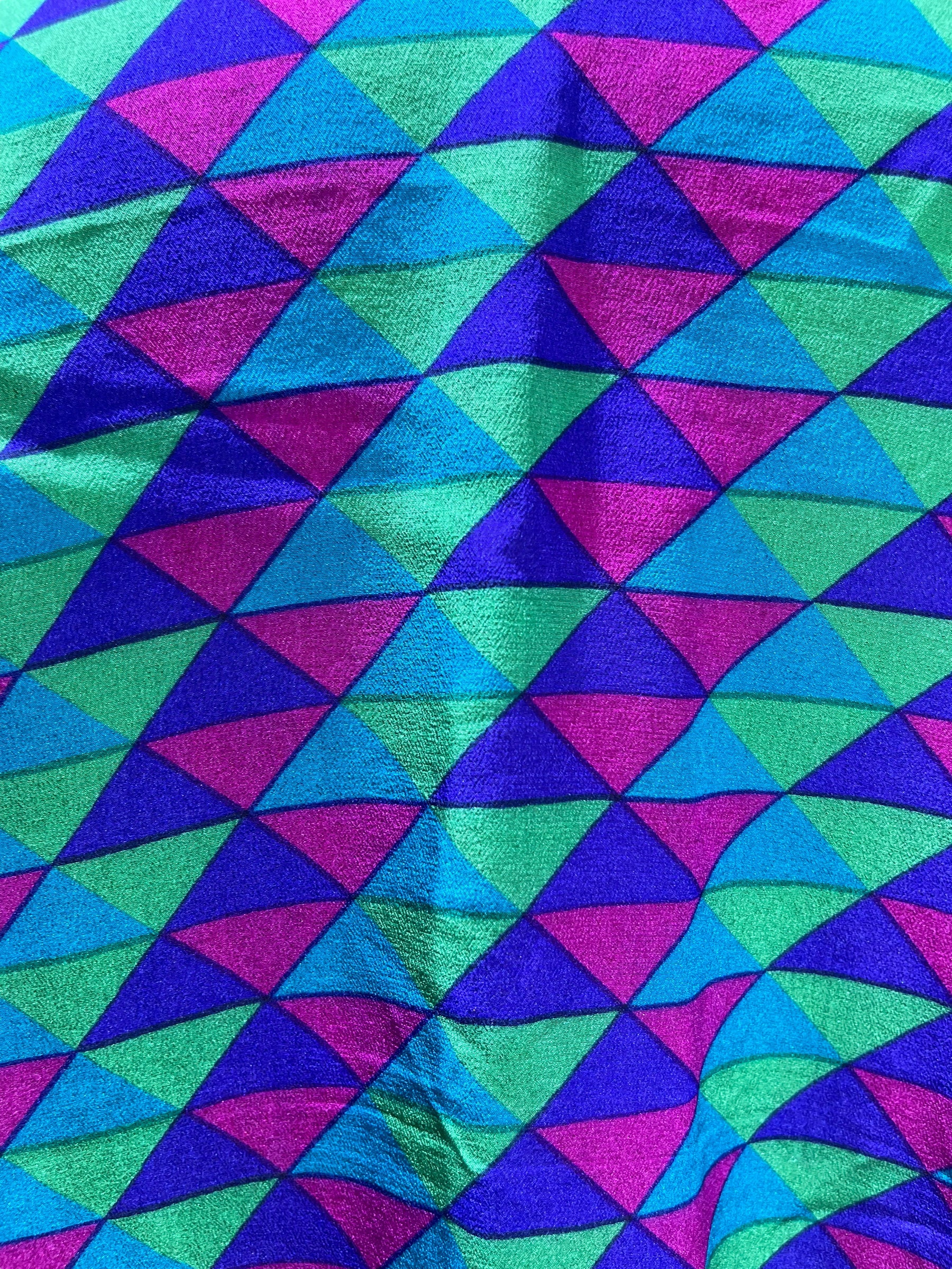 FINAL SALE PRC4276 Avatar Pure Silk Long Tunic with Side Ties