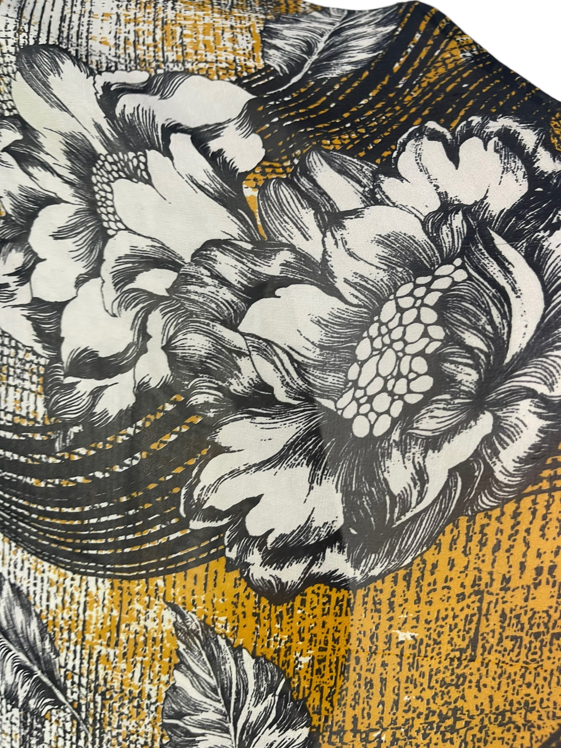 PRG6304 Sheer Avatar Pure Silk Waterfall Top