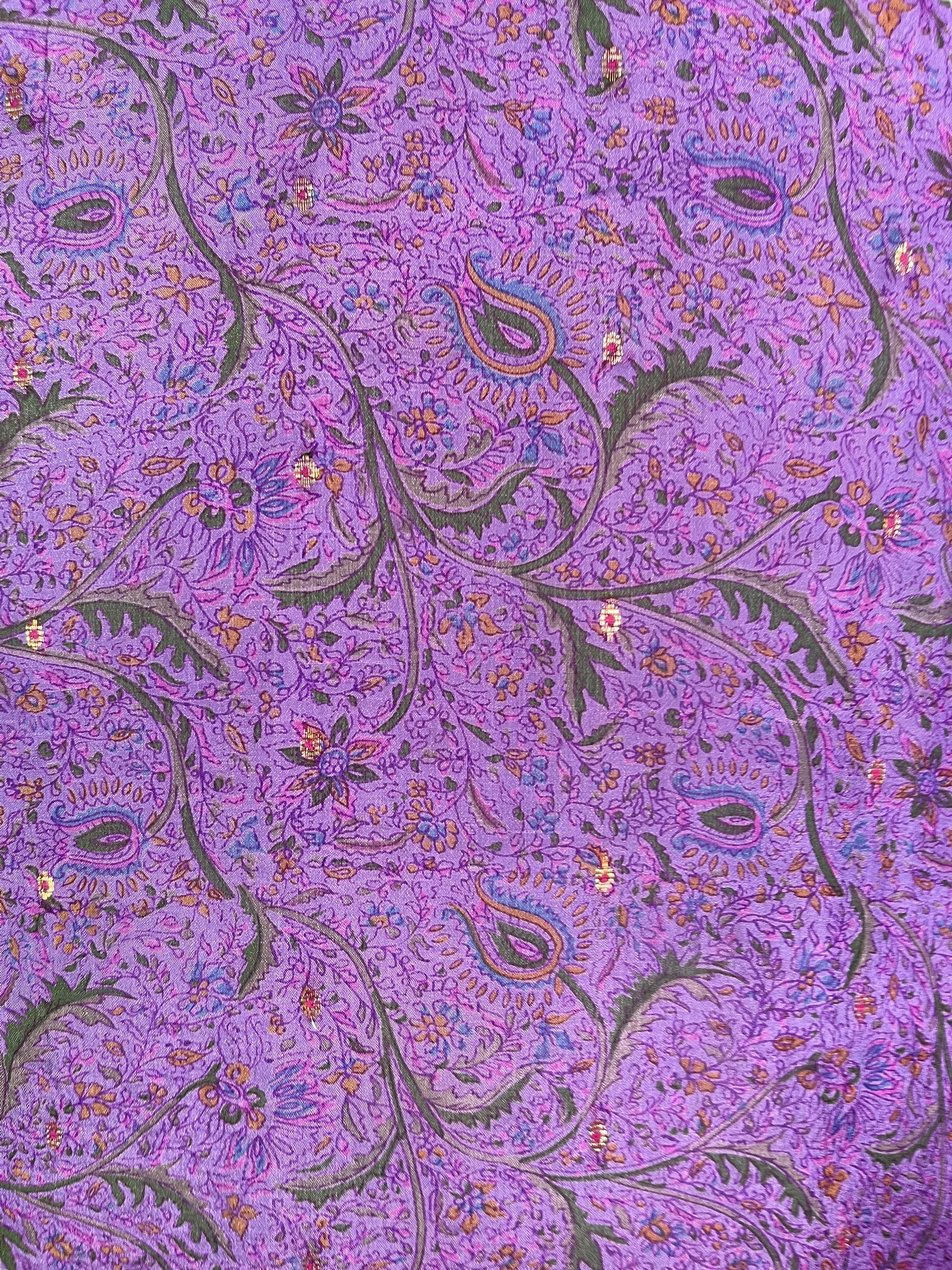 PRC6425 Avatar Pure Silk Midi Length Kaftan