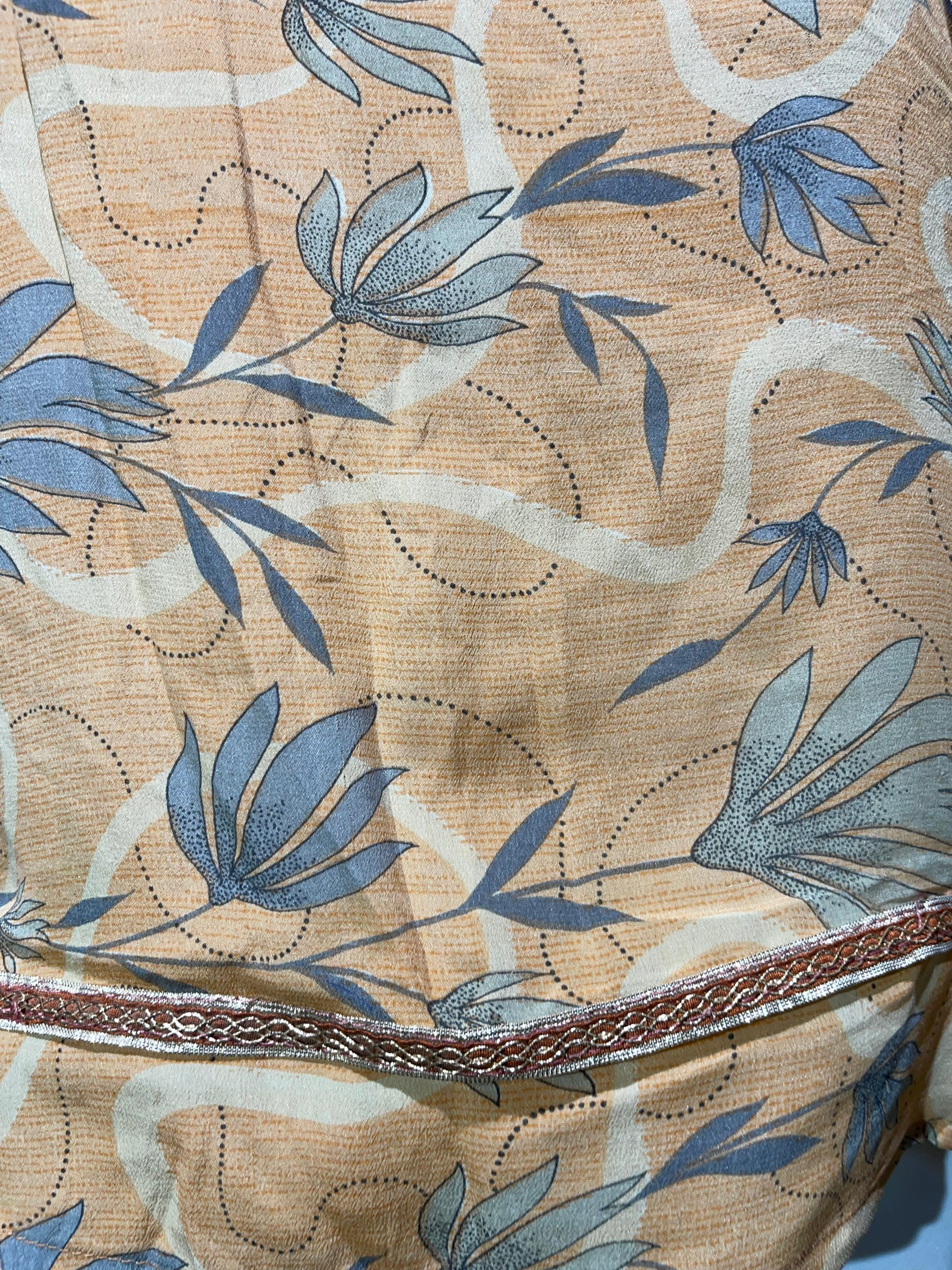 FINAL SALE PRC4329 Avatar Pure Silk Side Slit Top