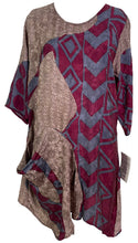 Load image into Gallery viewer, PRC6059 Avatar Pure Silk Self Pocket Tunic Dress
