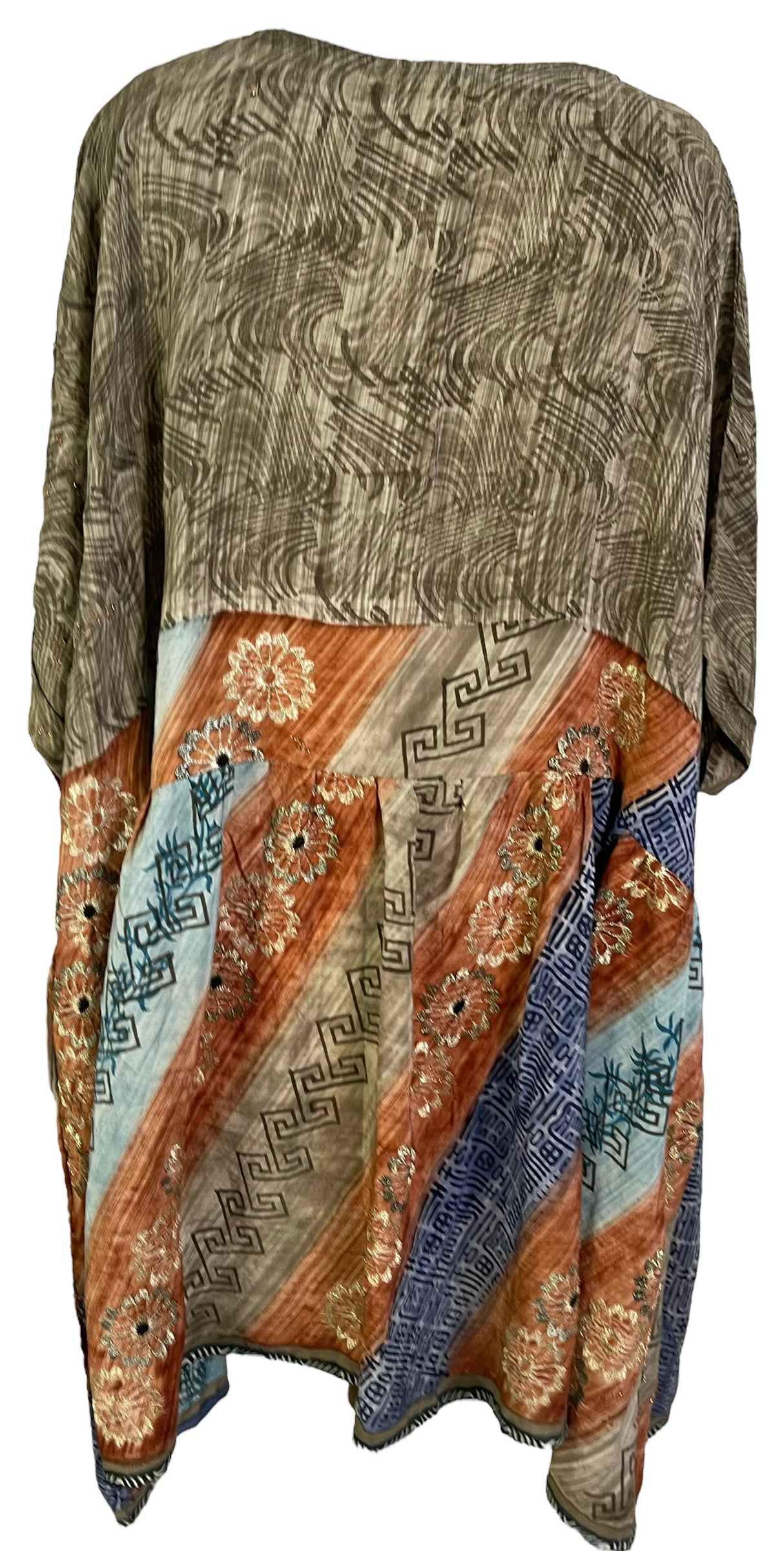 PRC5941 Avatar Pure Silk Boxy Babydoll Dress