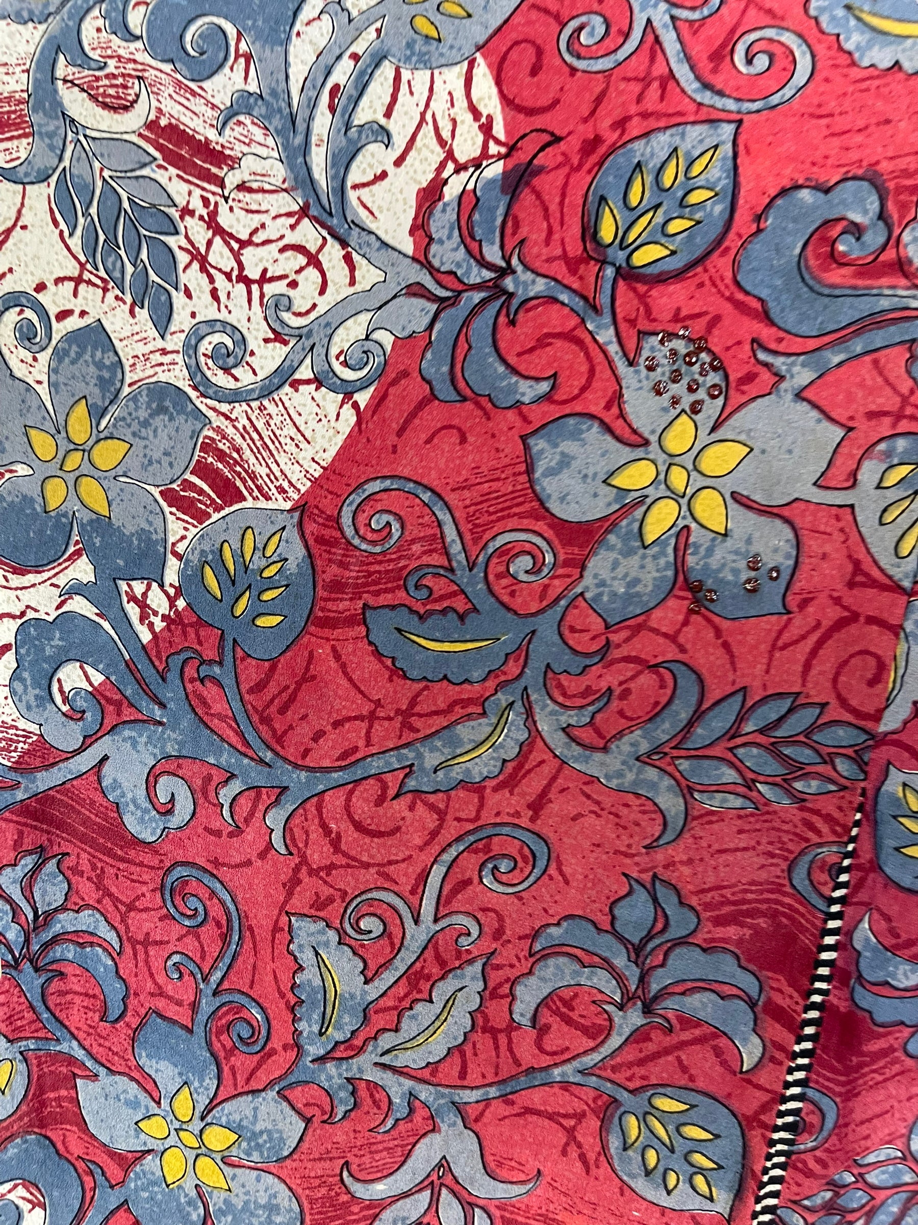 PRC6686 Avatar Pure Silk Waterfall Top