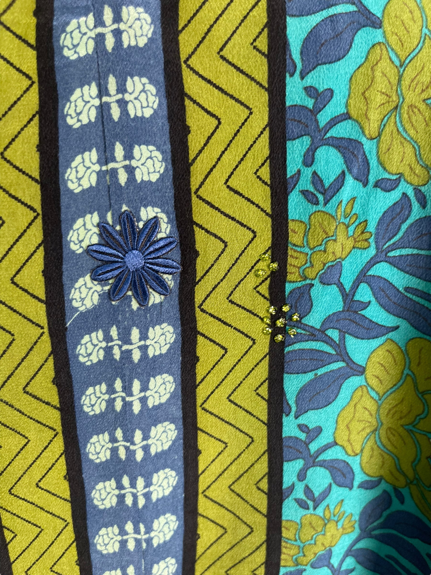 PRC6692 Avatar Pure Silk Waterfall Top