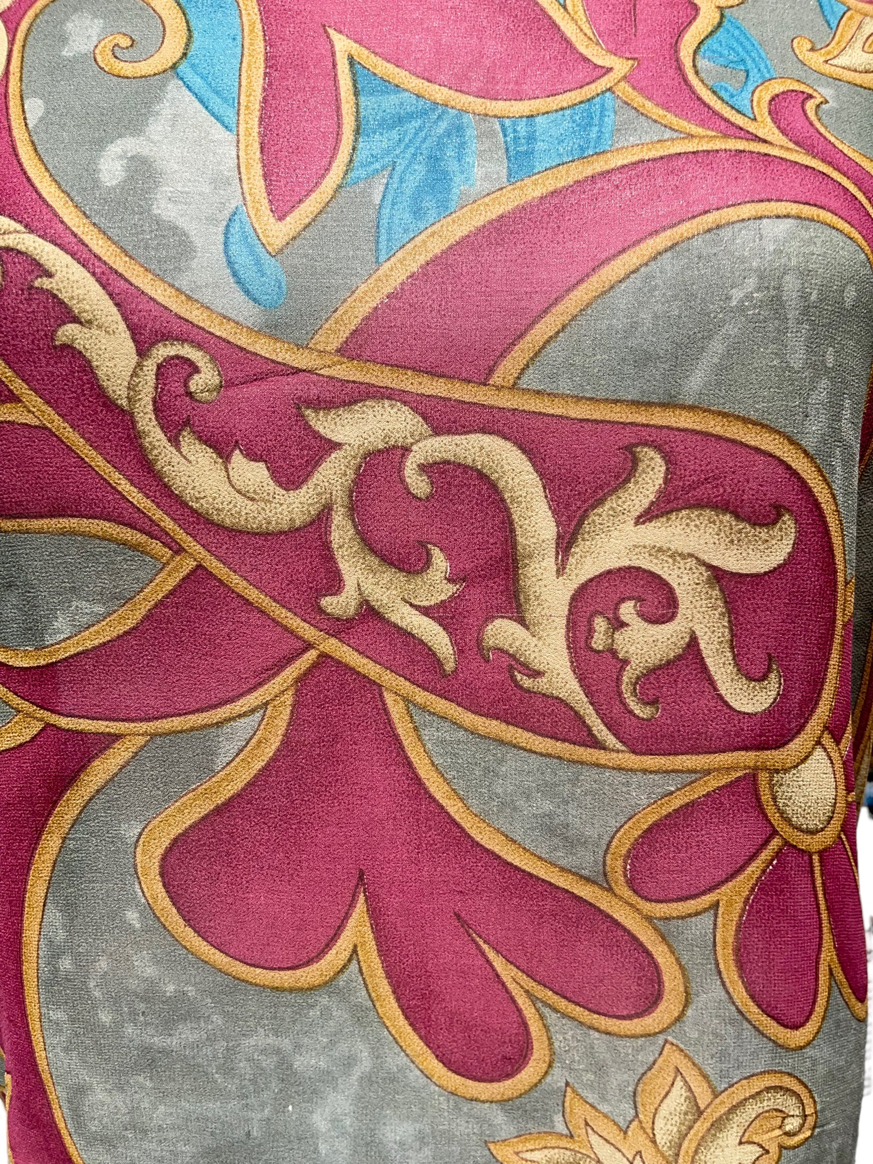 FINAL SALE PRG3966 Sheer Avatar Pure Silk Boxy Top