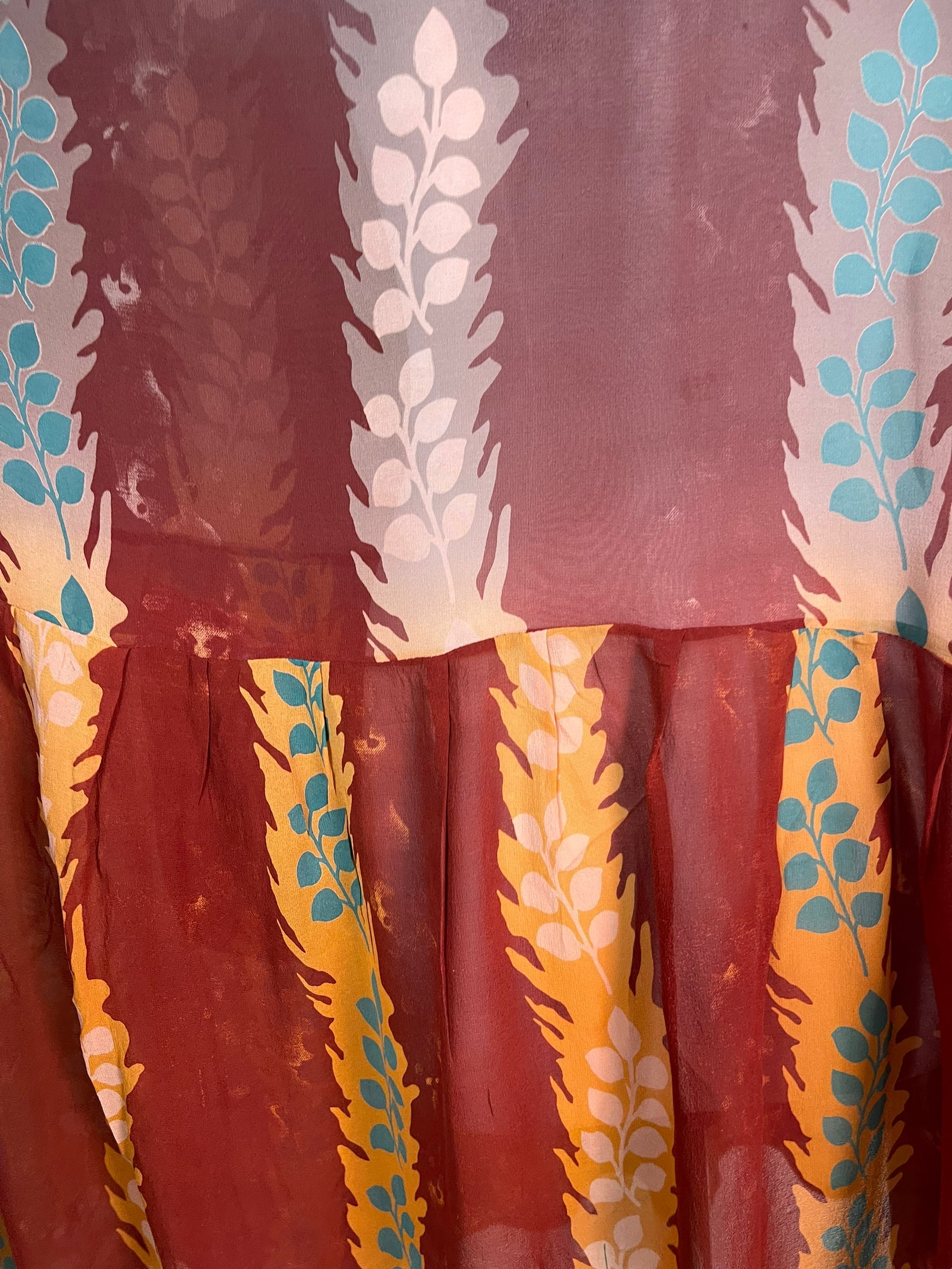 FINAL SALE PRG5900 Sheer Avatar Pure Silk Boxy Babydoll Dress