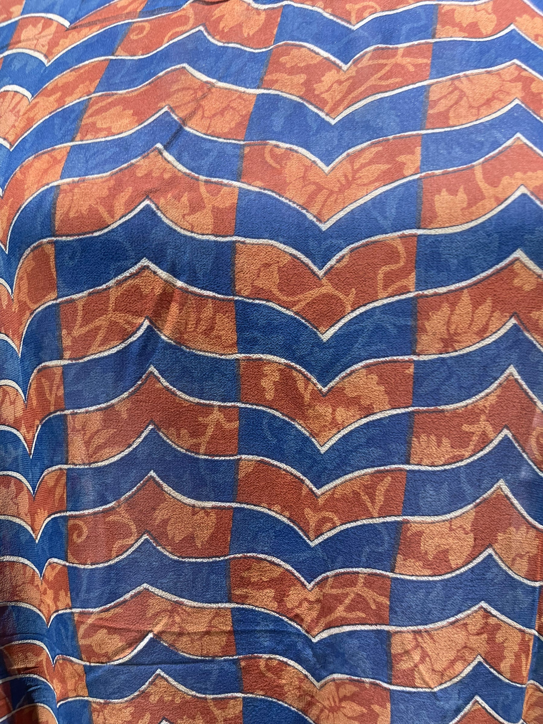 FINAL SALE PRG5583 Sheer Avatar Pure Silk Boxy Babydoll Dress