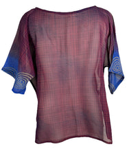 Load image into Gallery viewer, PRG6507 Sheer Avatar Pure Silk Side Slit Top
