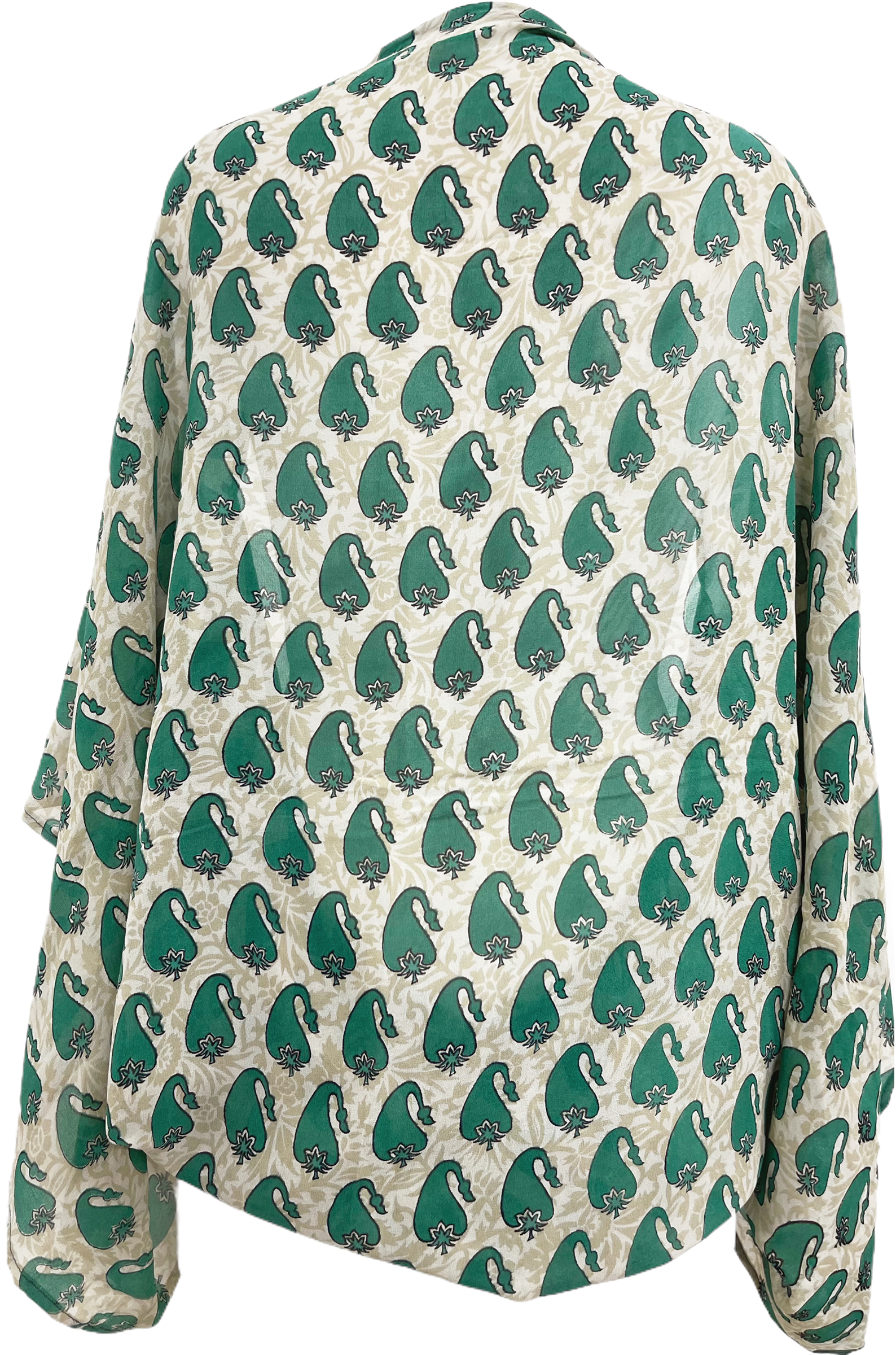 FINAL SALE Bhubaneswar Sheer Avatar Pure Silk Shrug