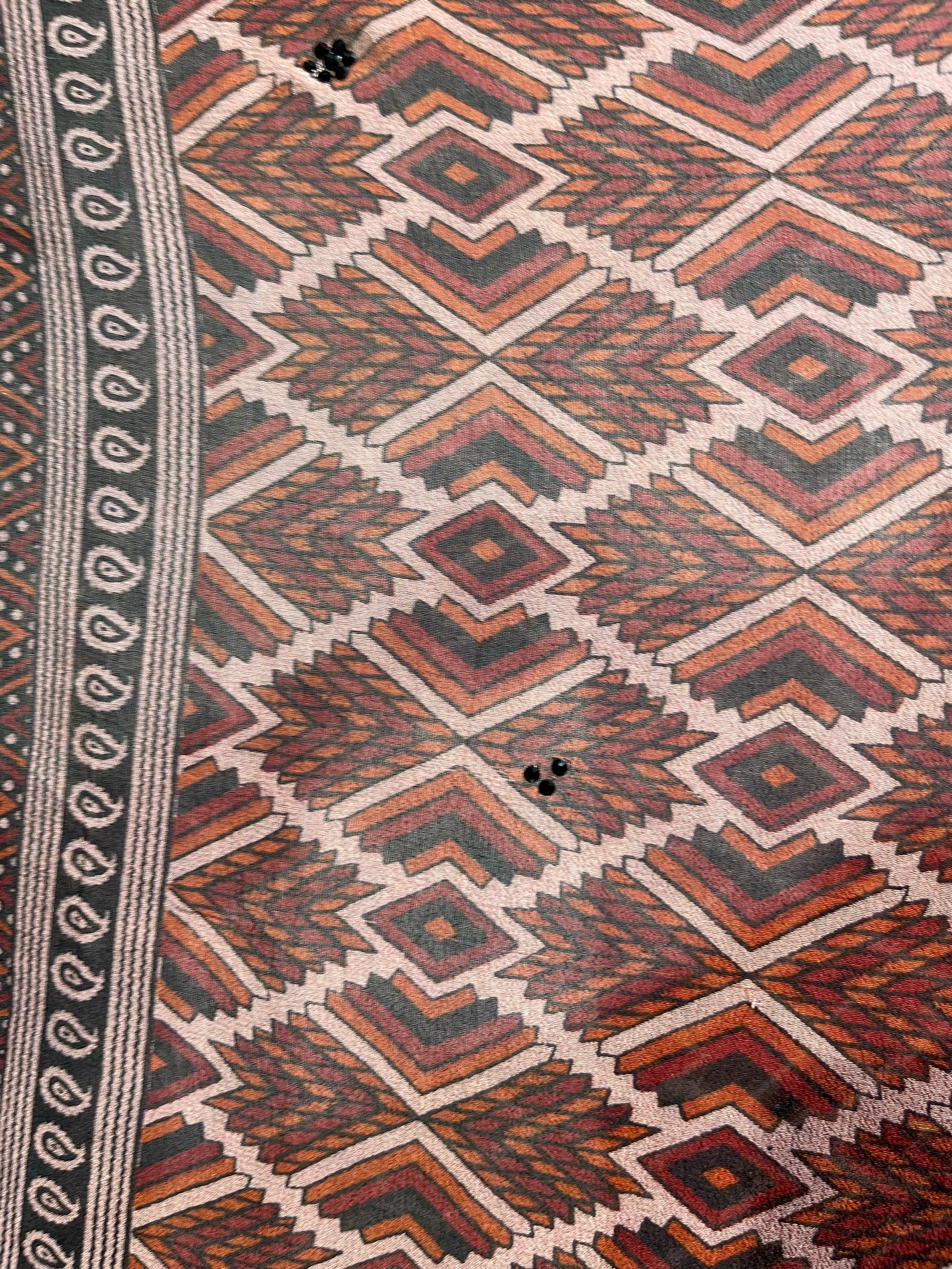 FINAL SALE PRG5086 Sheer Avatar Pure Silk Midi Length Kaftan