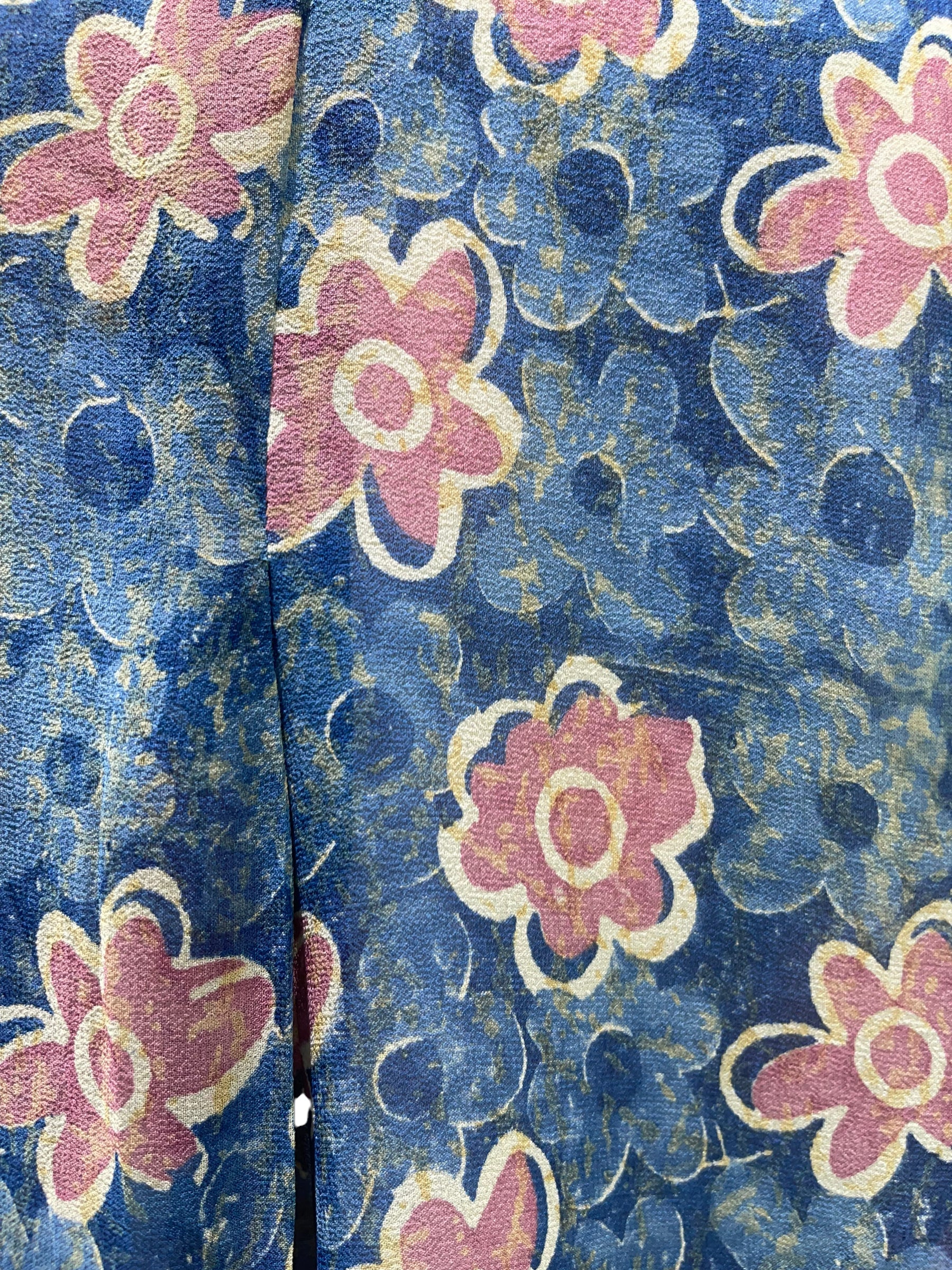 FINAL SALE PRG5508 Sheer Avatar Pure Silk Self Pocket Tunic Dress