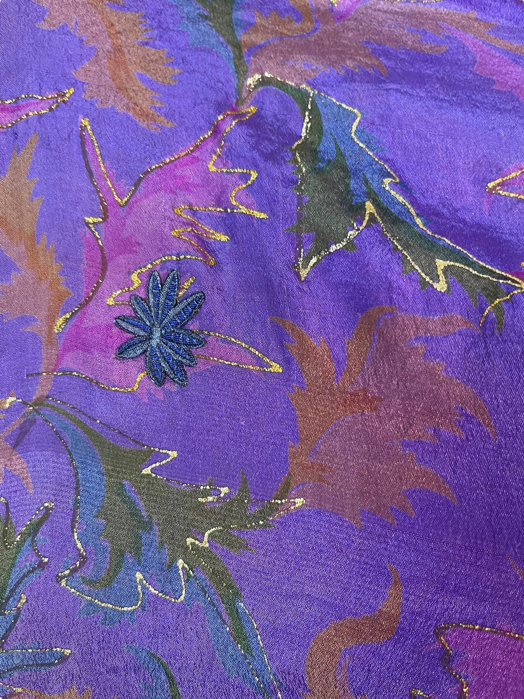 SOLD  PRC6419 Avatar Pure Silk Maxi Kaftan