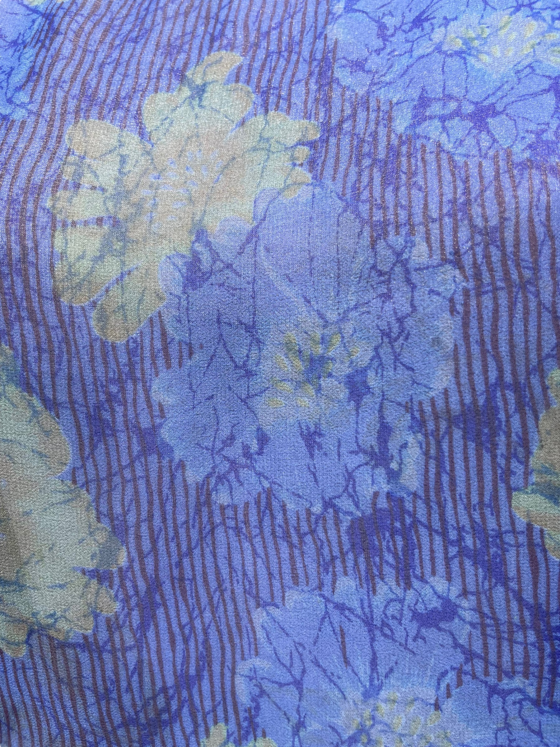 FINAL SALE PRG3051  Sheer Avatar Pure Silk Boxy Top