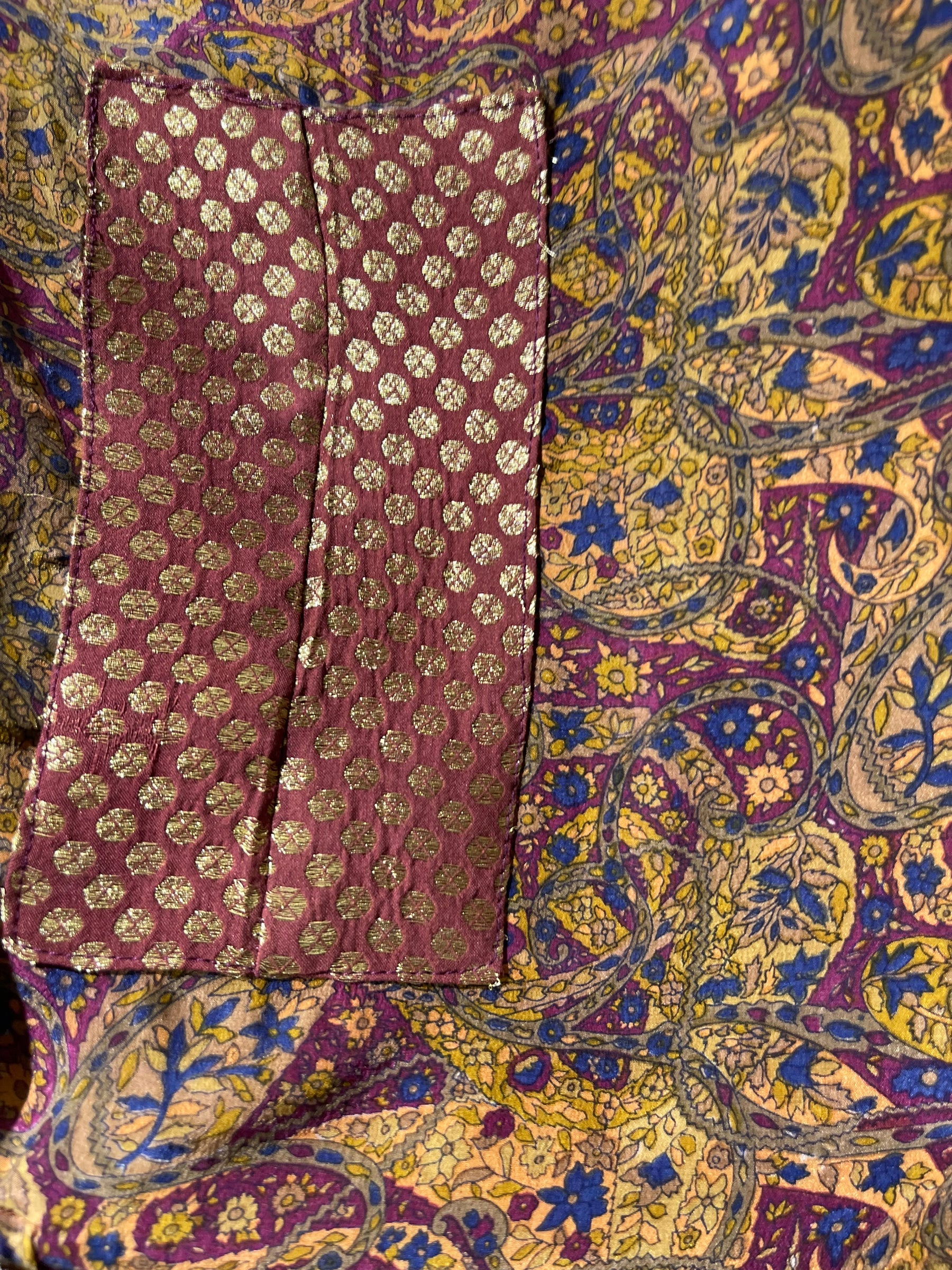 FINAL SALE PRC4605 Avatar Pure Silk Maxi Kaftan