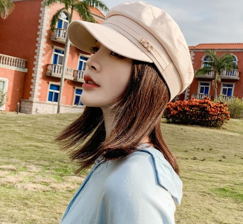 Rhinestone Letter Hat