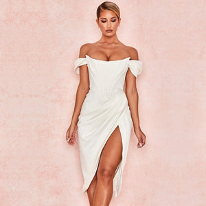Off Shoulder Formal Dress