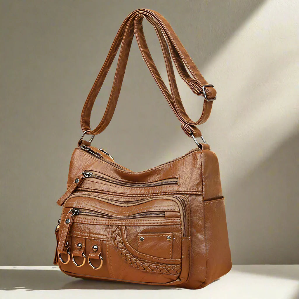 Women's Handbag Black One Size Faux Leather