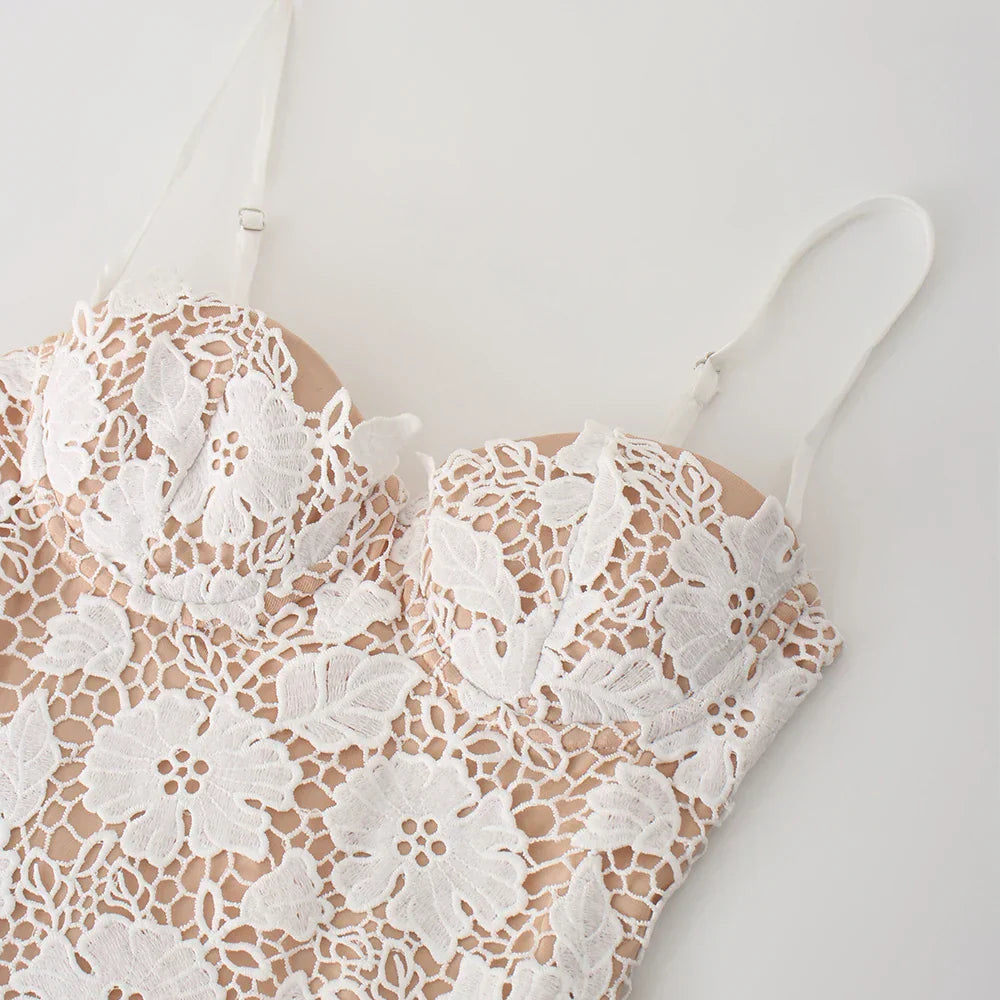 Women's Evening Gown Black Lace Maxi Dress