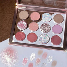 Load image into Gallery viewer, 12 Color Eyeshadow Palette
