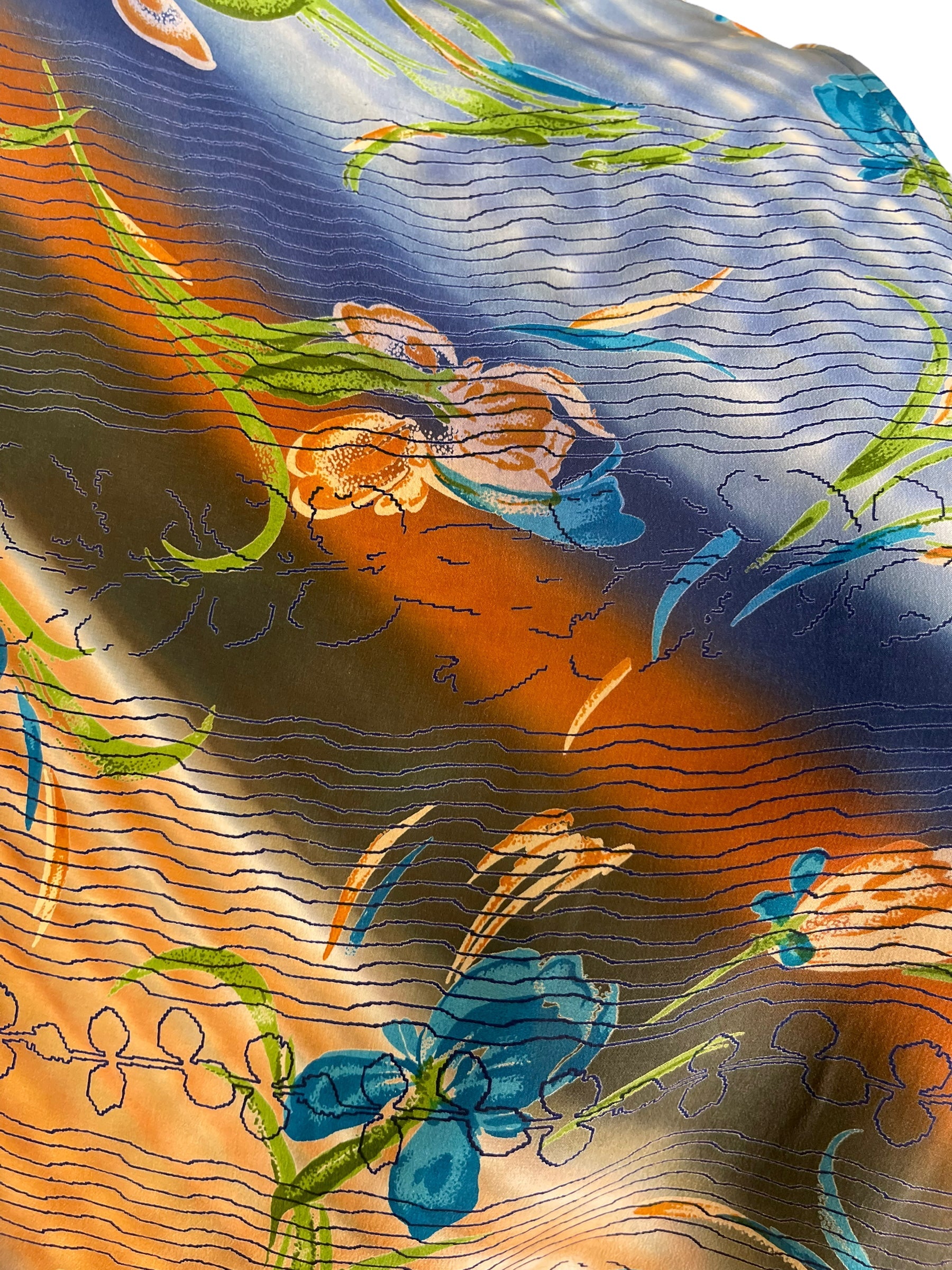 PRC6667 Avatar Pure Silk Waterfall Top