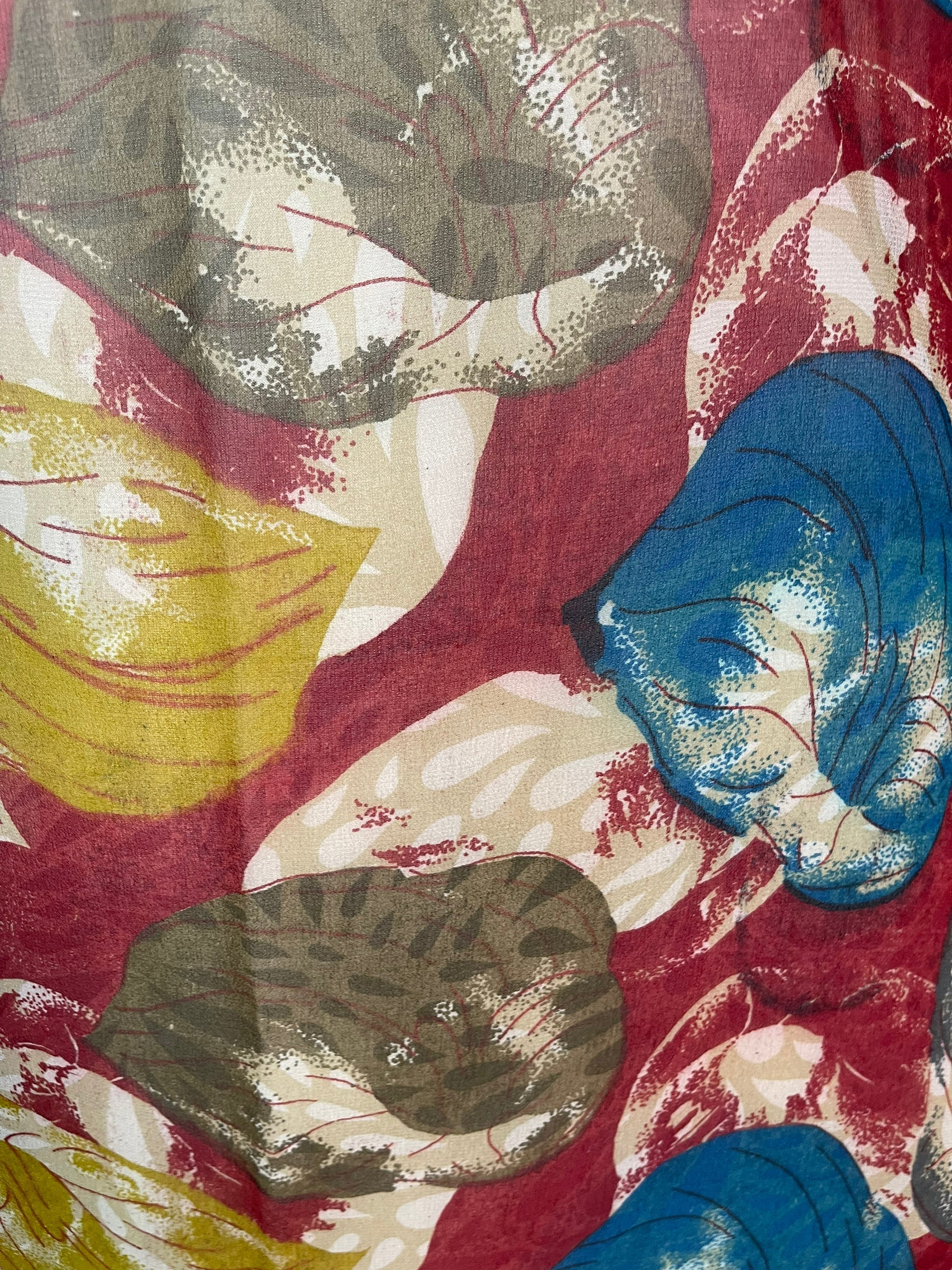 FINAL SALE PRG5844 Sheer Avatar Pure Silk Midi Length Kaftan