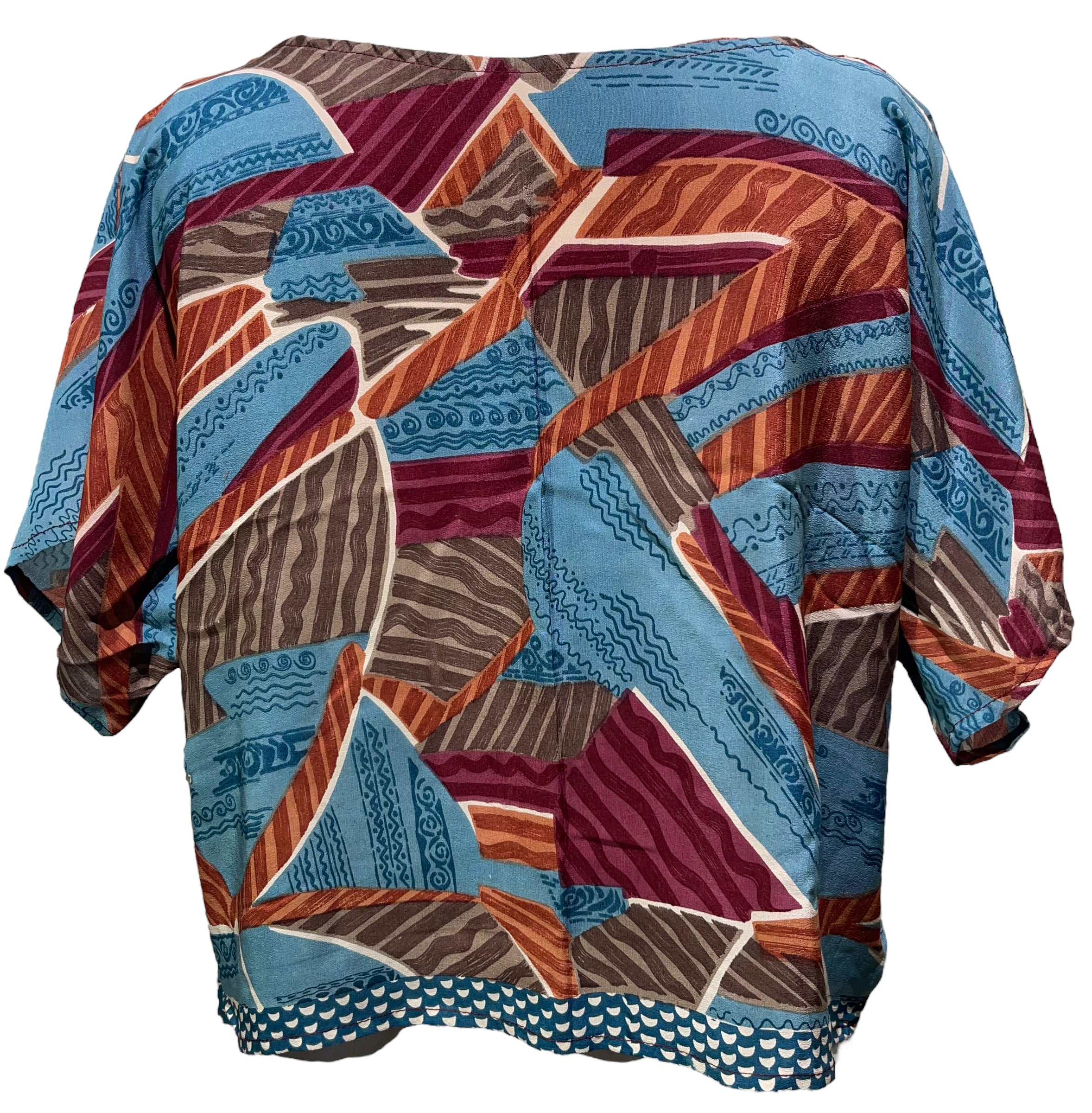 FINAL SALE PRC4752  Avatar Pure Silk Boxy Top