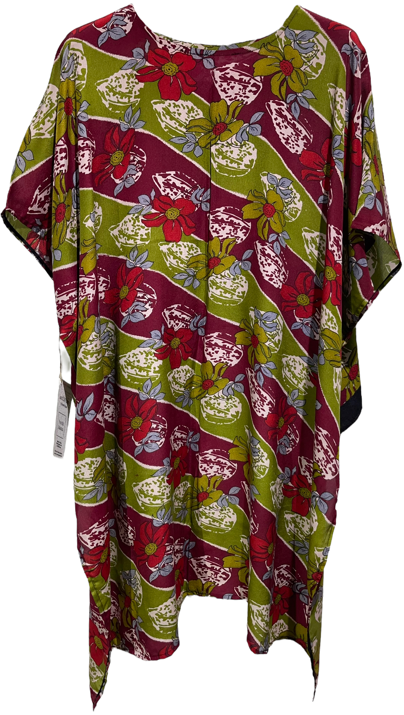 FINAL SALE Annie I. Crawford Avatar Pure Silk Hi Lo Top