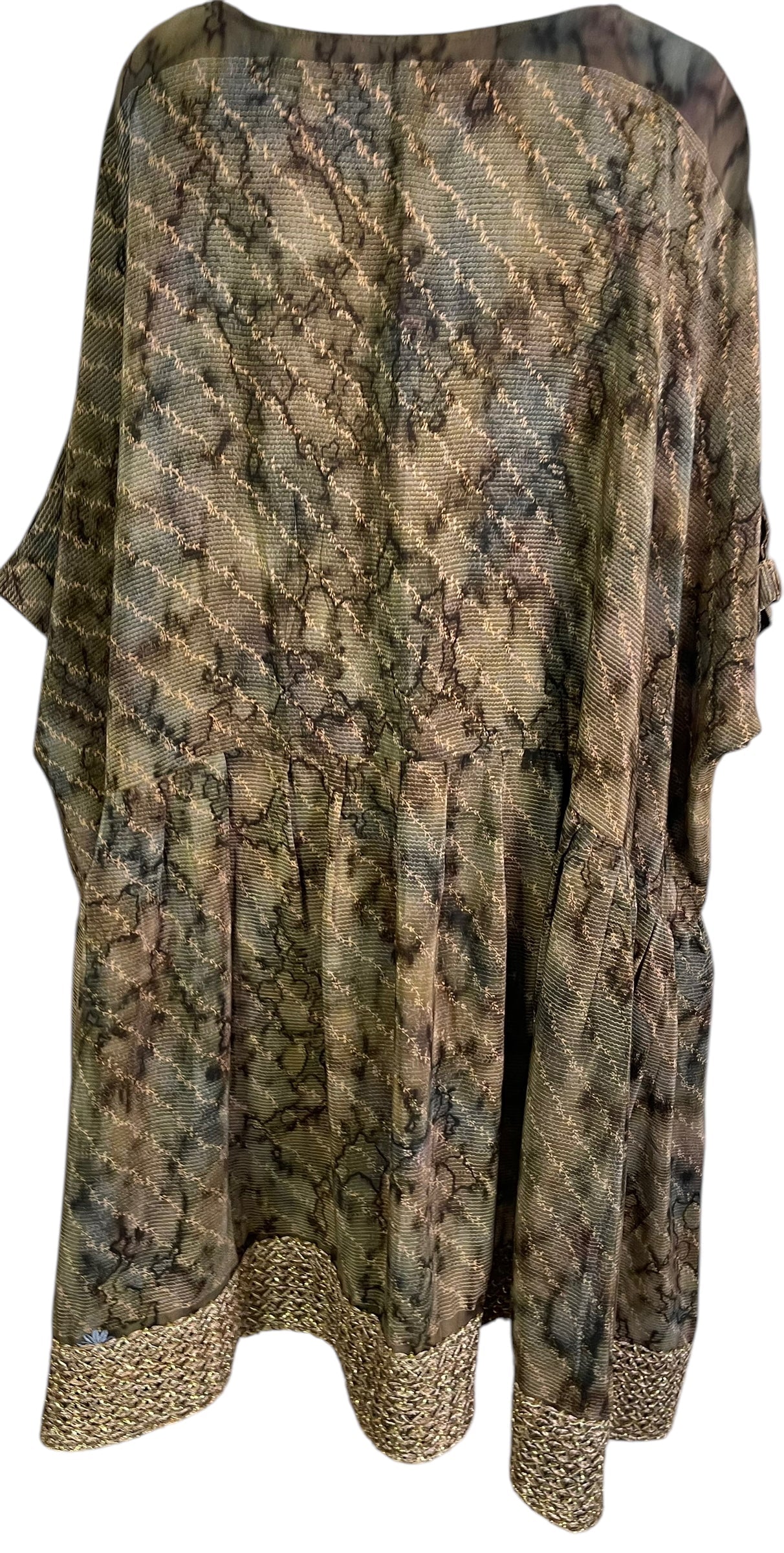 PRC6383 Avatar Pure Silk Boxy Babydoll Dress