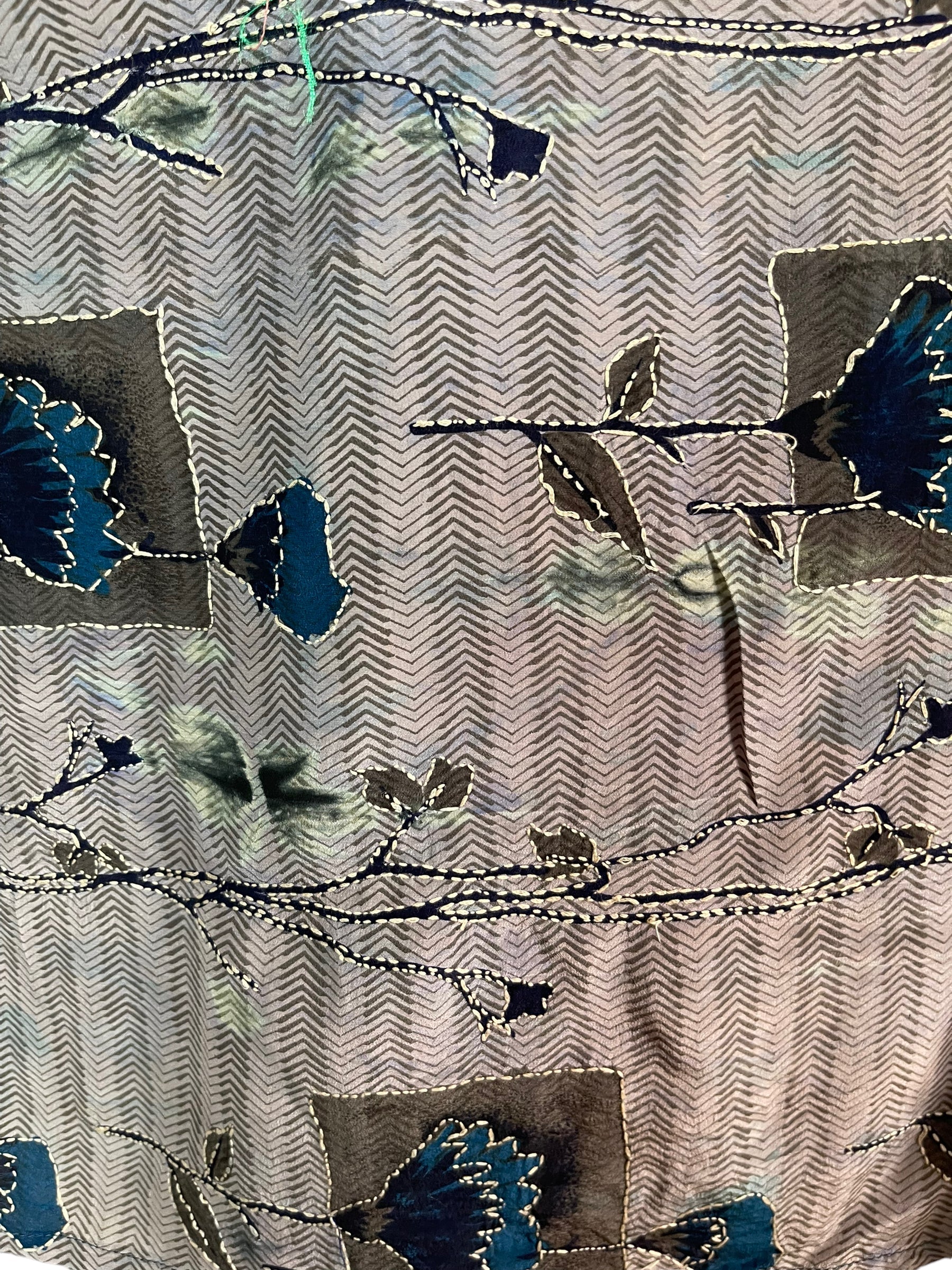 FINAL SALE PRC5896 Avatar Pure Silk Side Slit Top