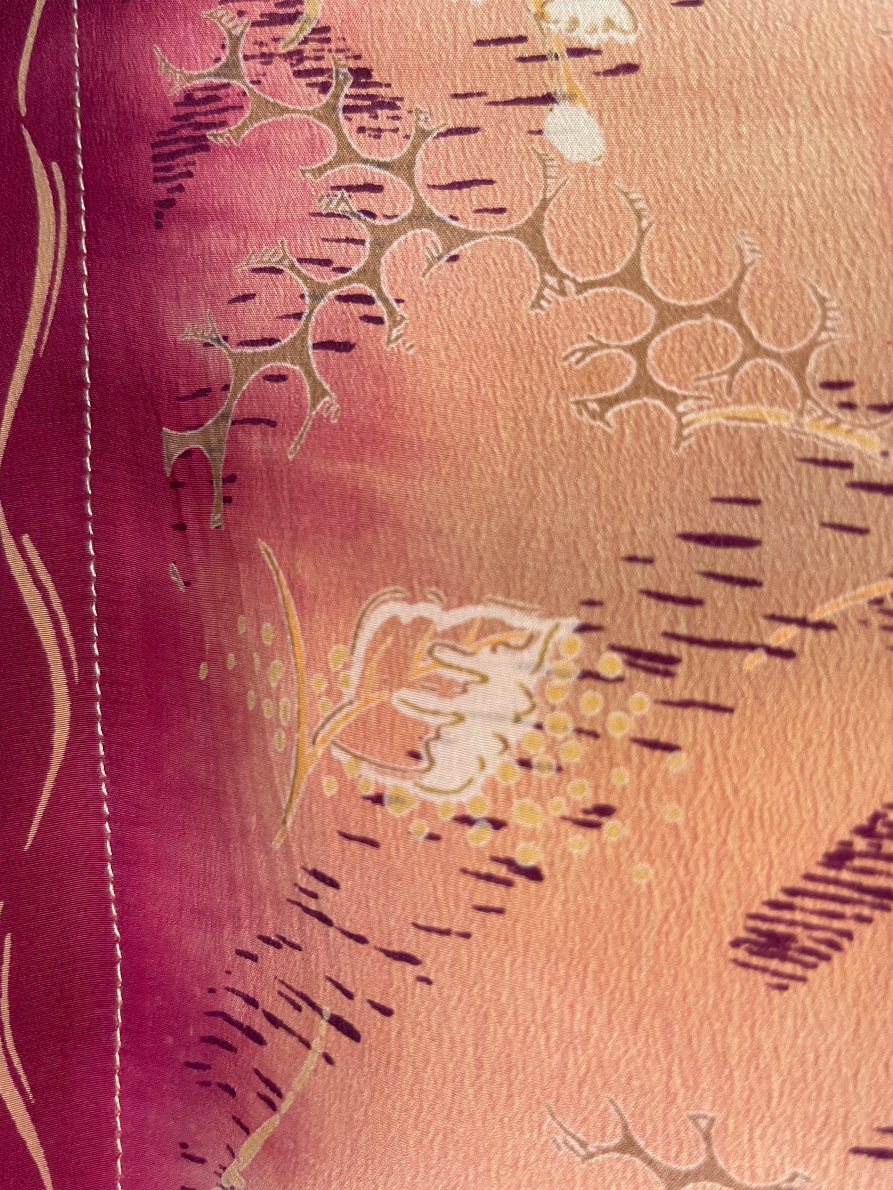 FINAL SALE PRC6228 Avatar Pure Silk Side Slit Top