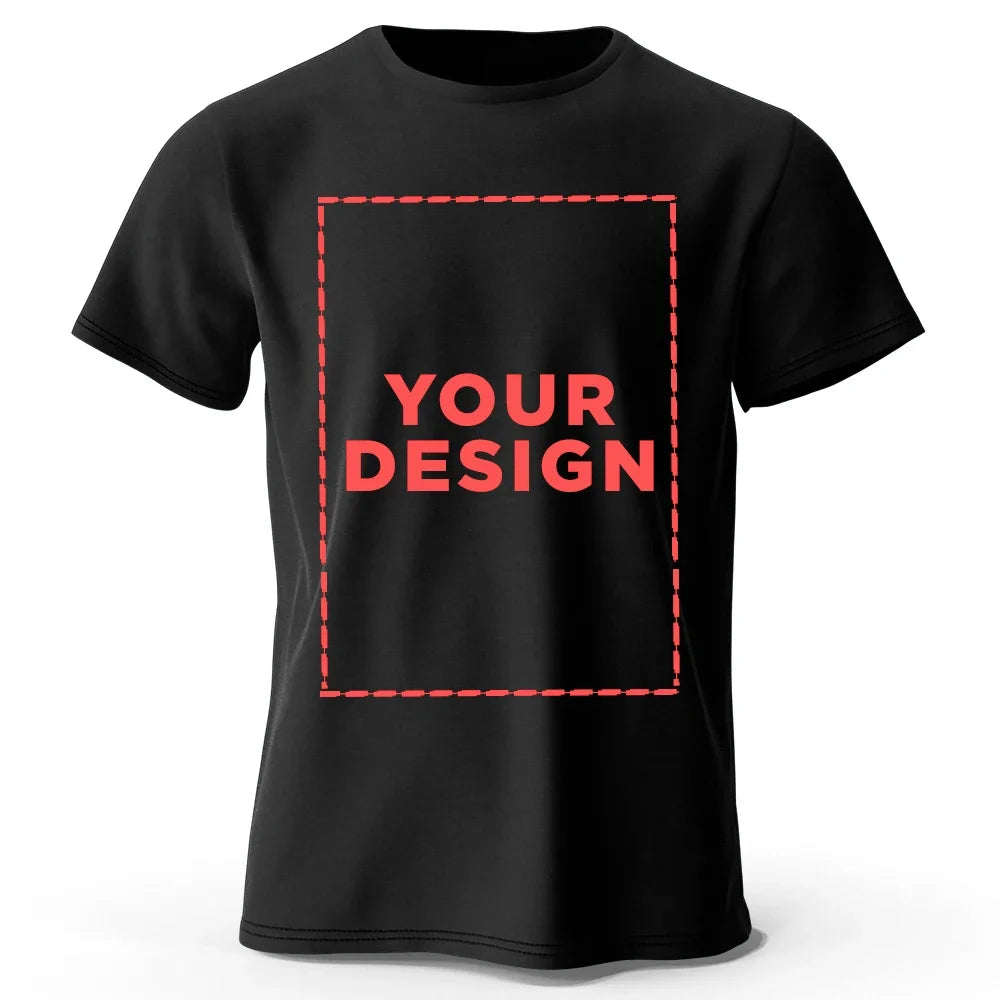 Print On Demand 100% Cotton T-shirt For Men Women Custom DIY Design (DTF*A3)