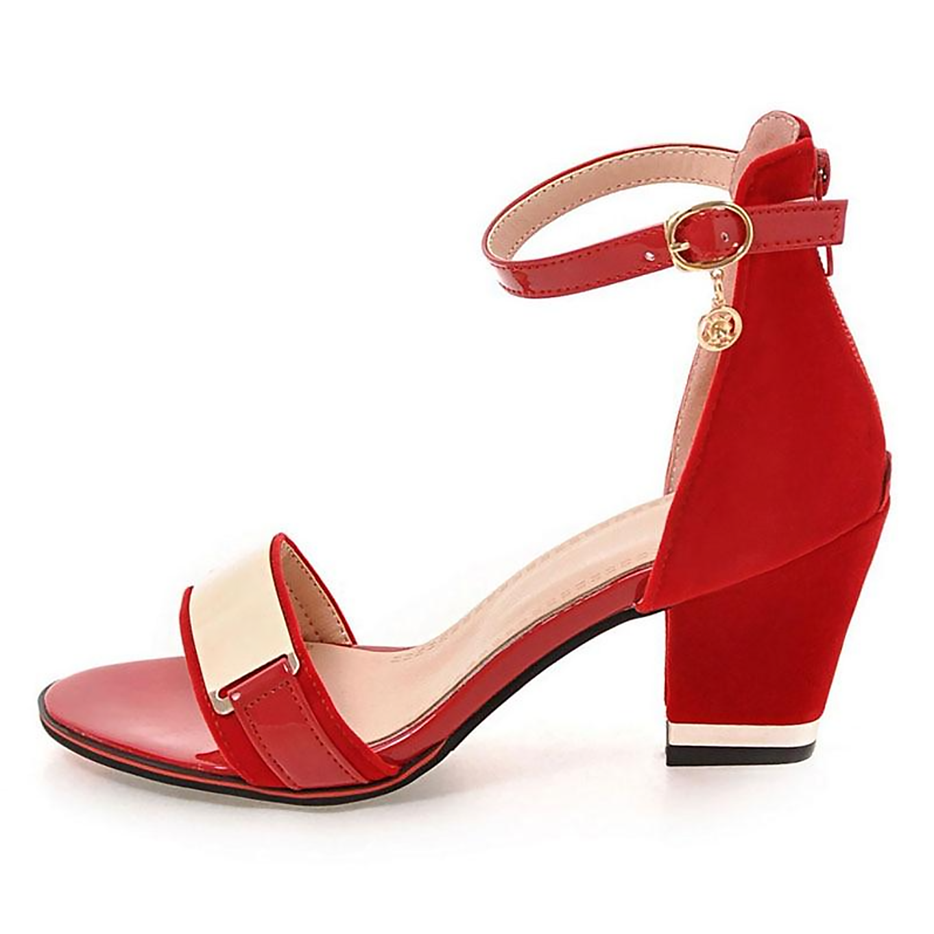Ankle Strap Block Heel