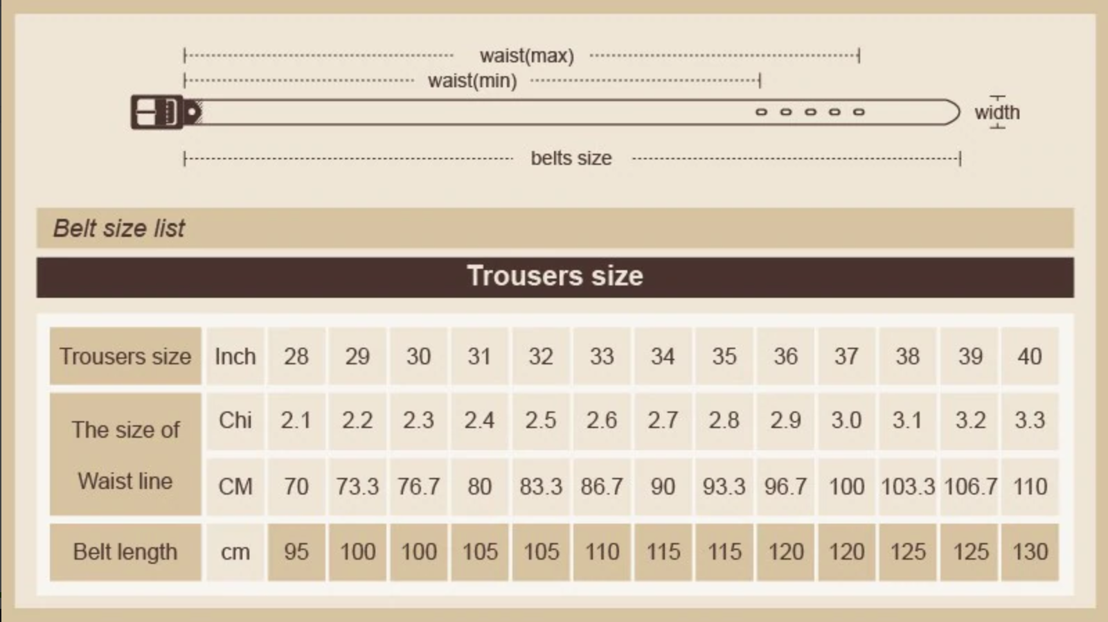 Cummerbund Gold